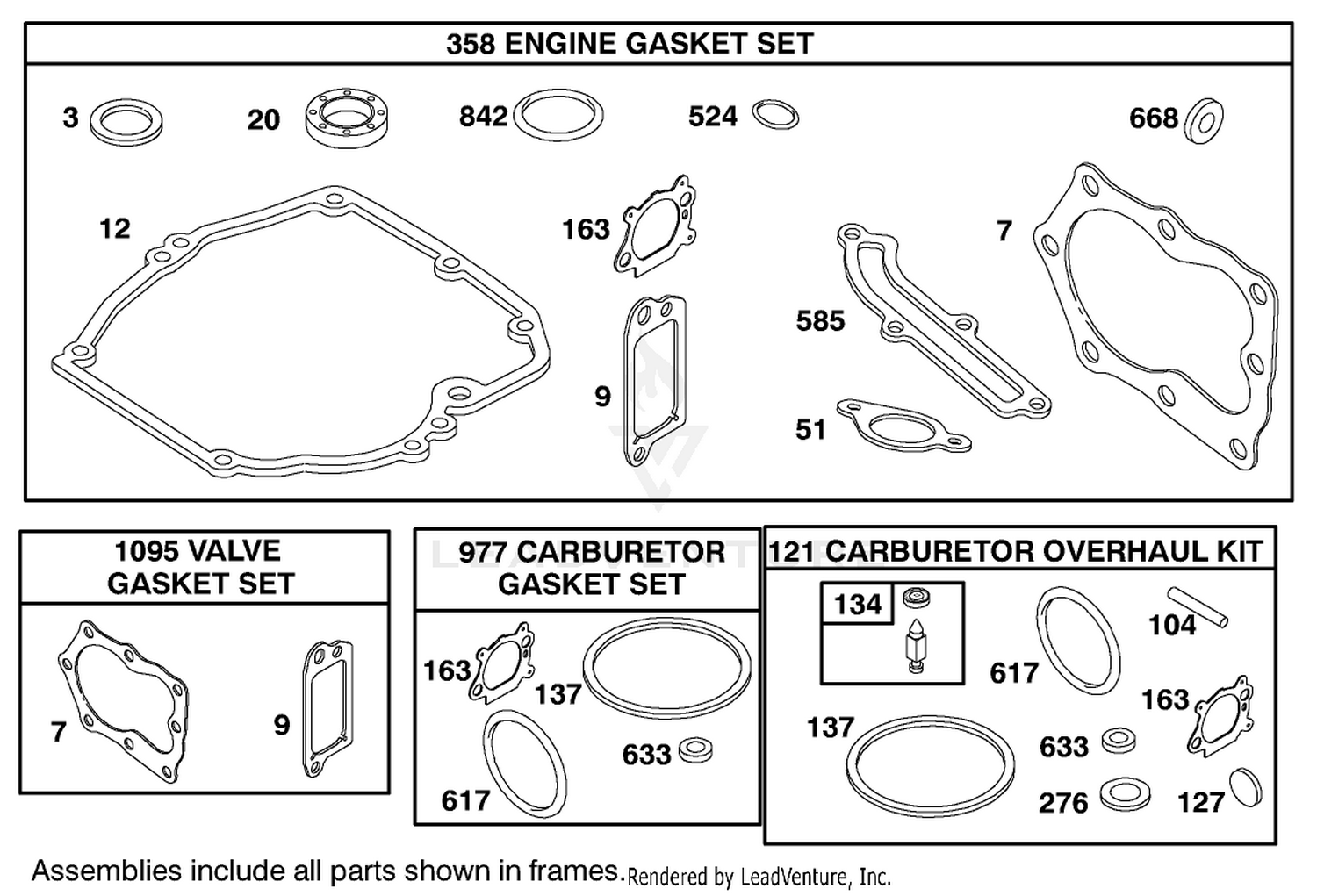 Engine Briggs  Stratton Model 12j805-2370-B1 8