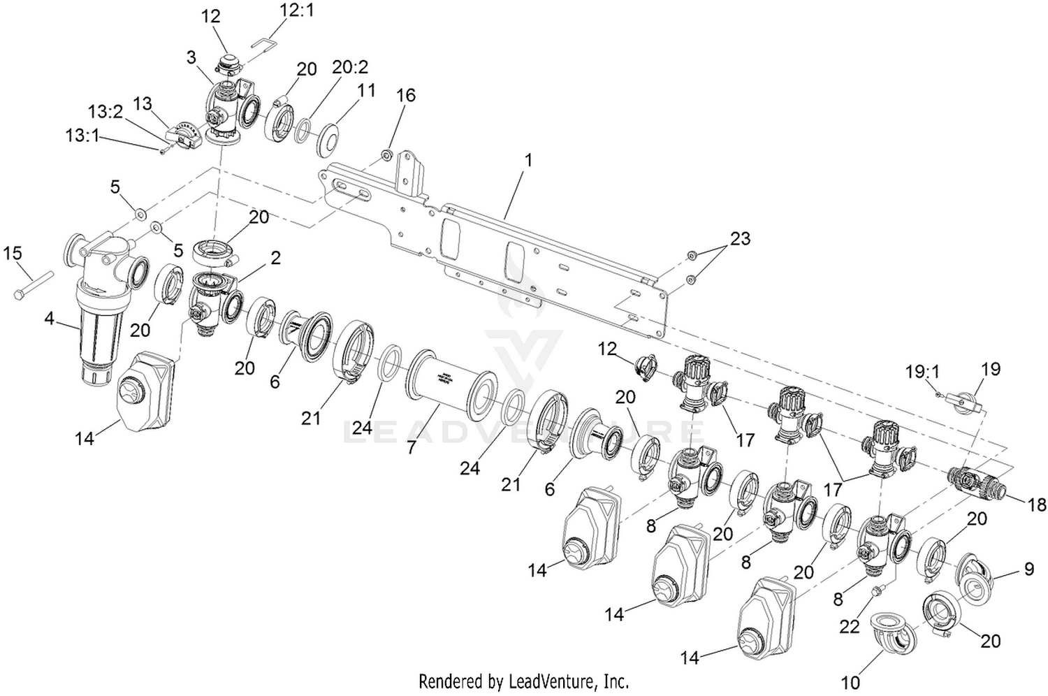 Spray Manifold Assembly