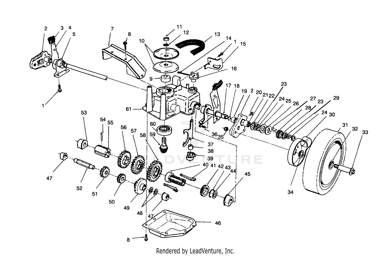 Gear Case Assembly