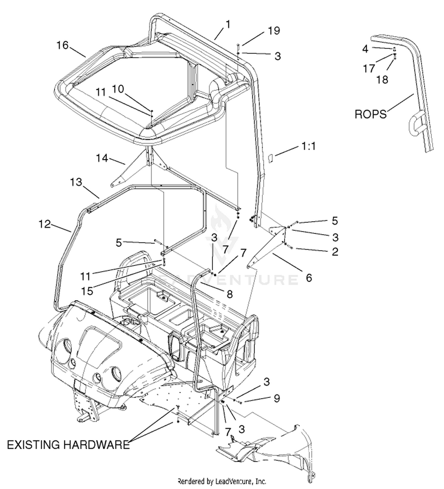 Canopy Kit Assembly