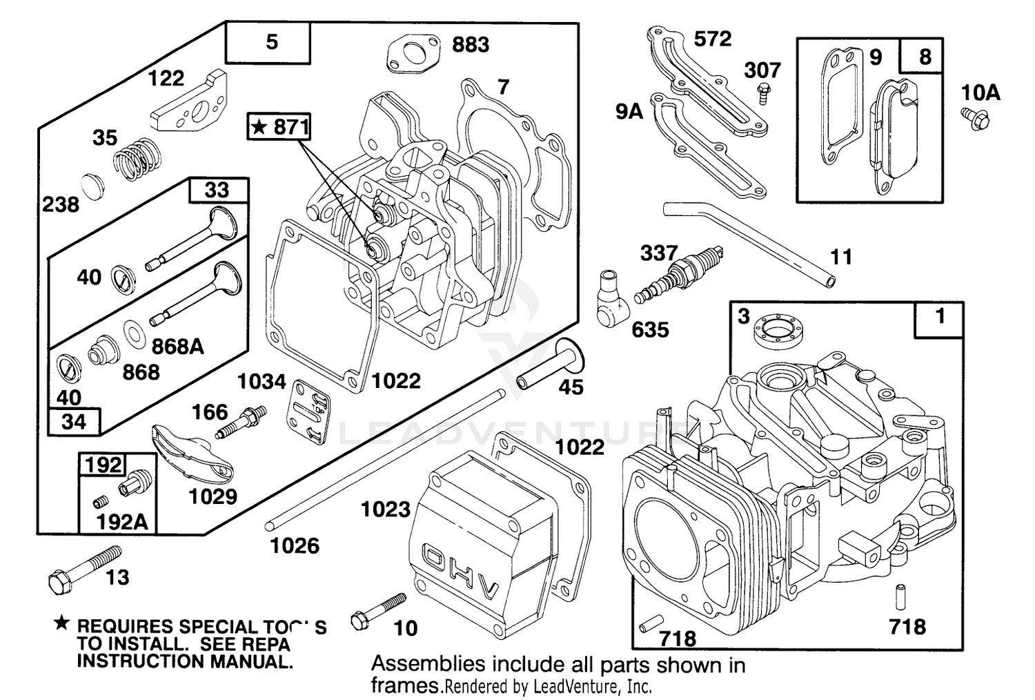 Assembly diagram