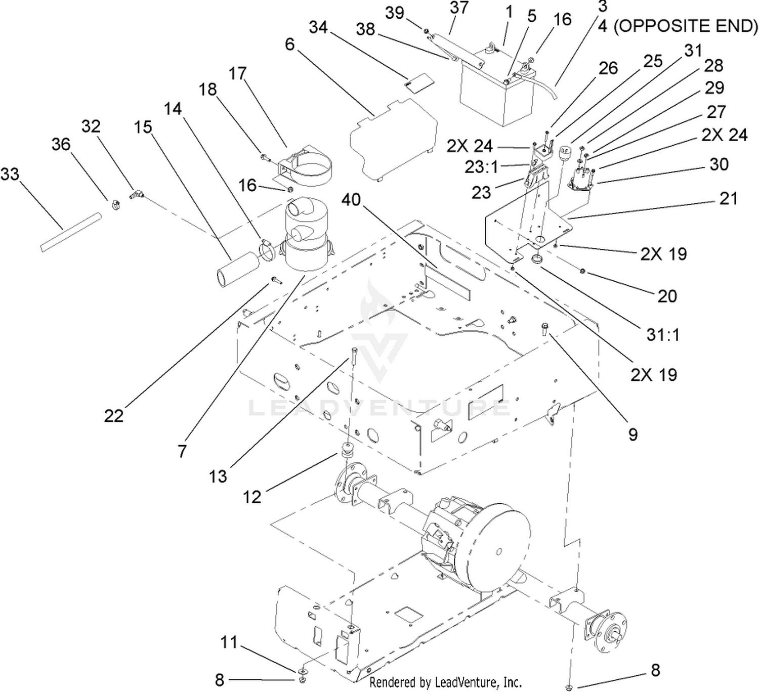 Drivetrain Mount Assembly