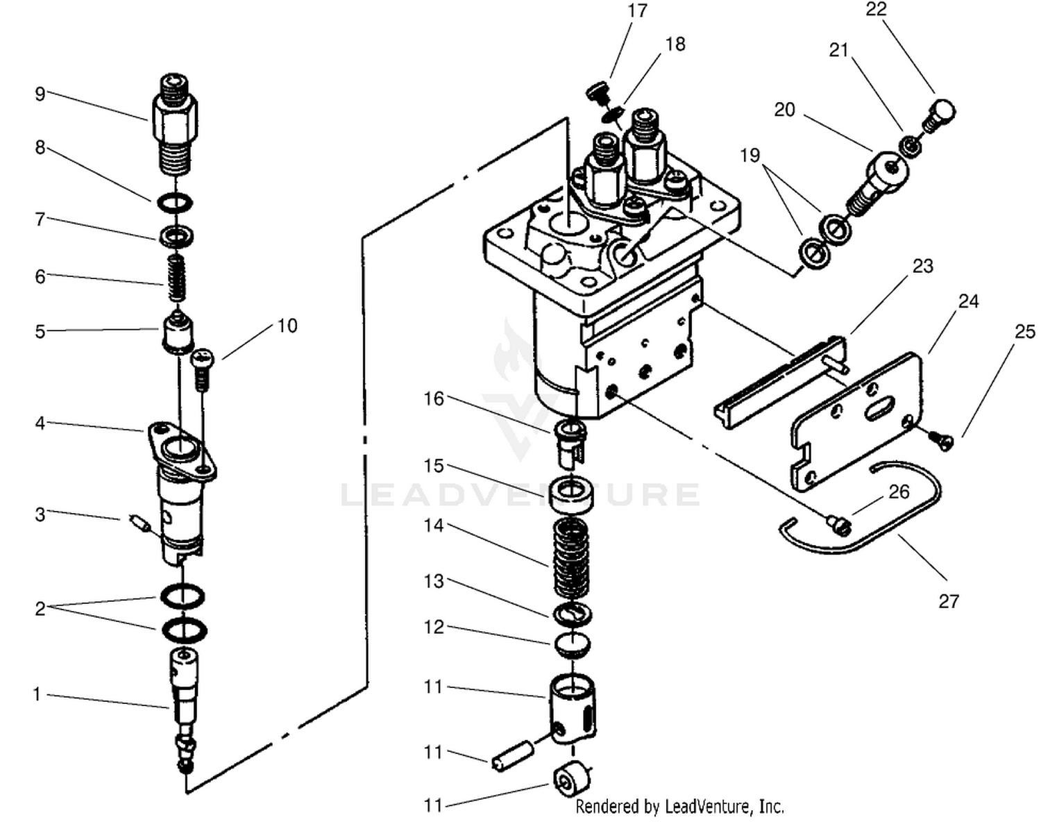 Injection Pump Assembly No. 98-9643