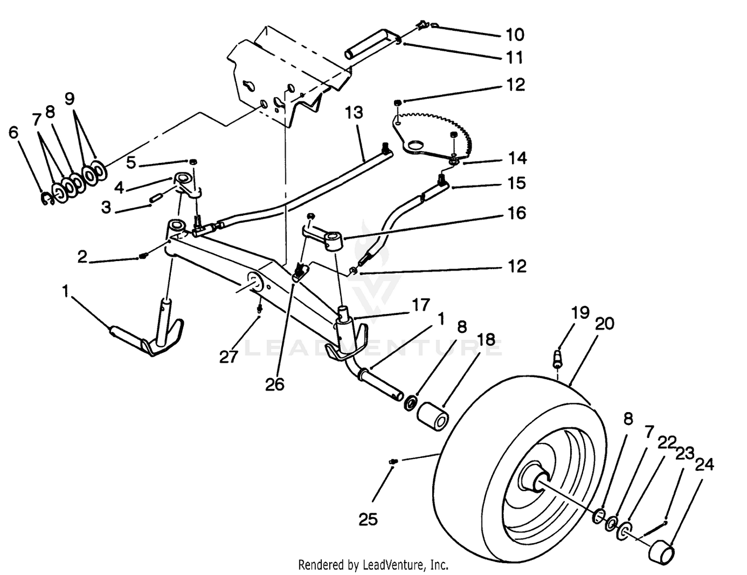 Front Axle Assembly