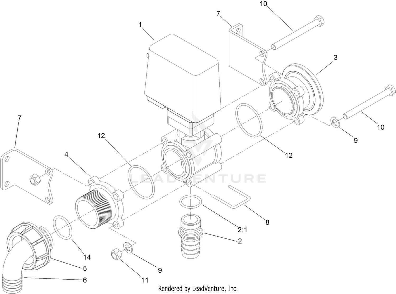 Regulating Valve Assembly No. 119-0466