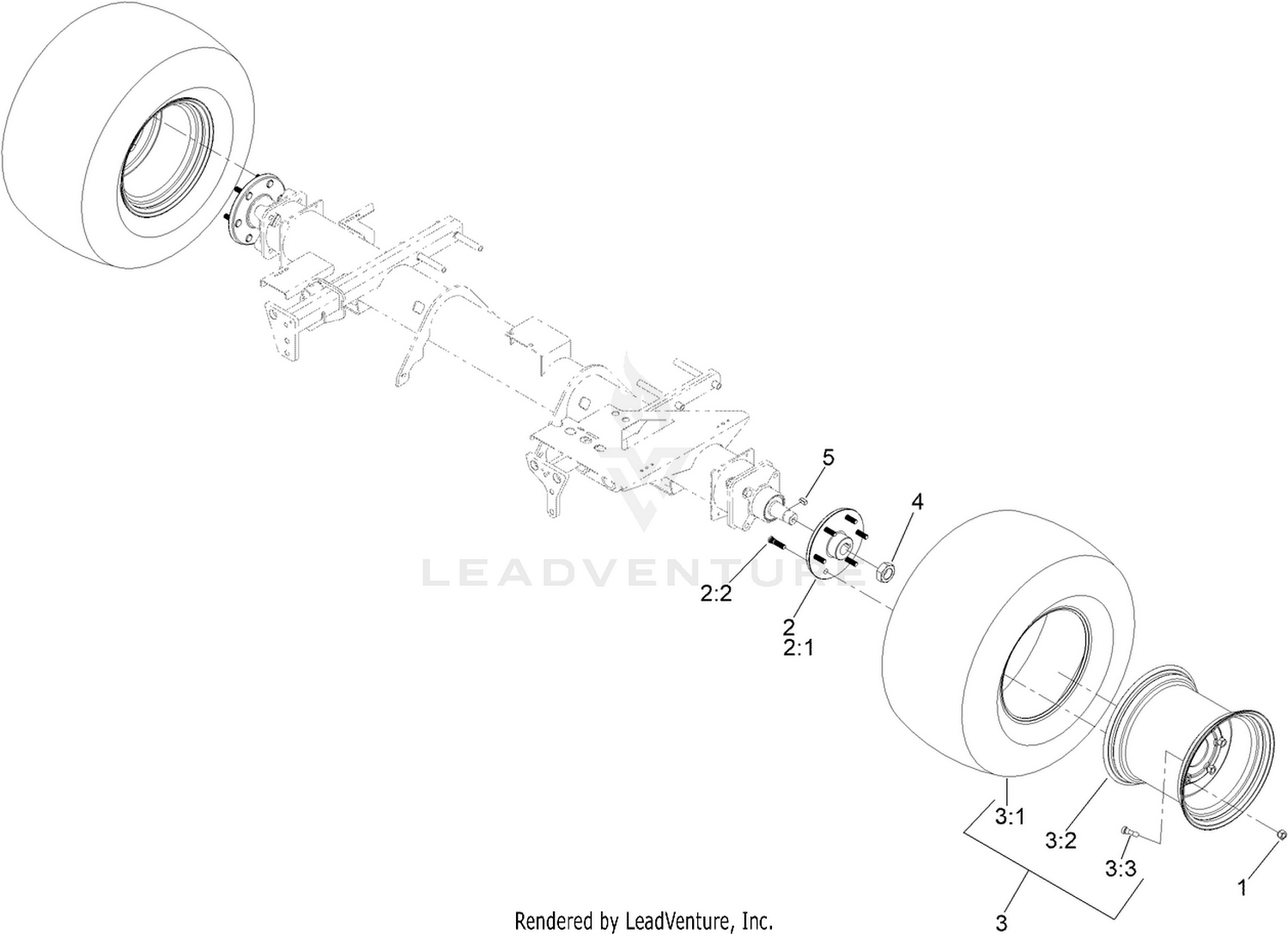 Front Axle Assembly