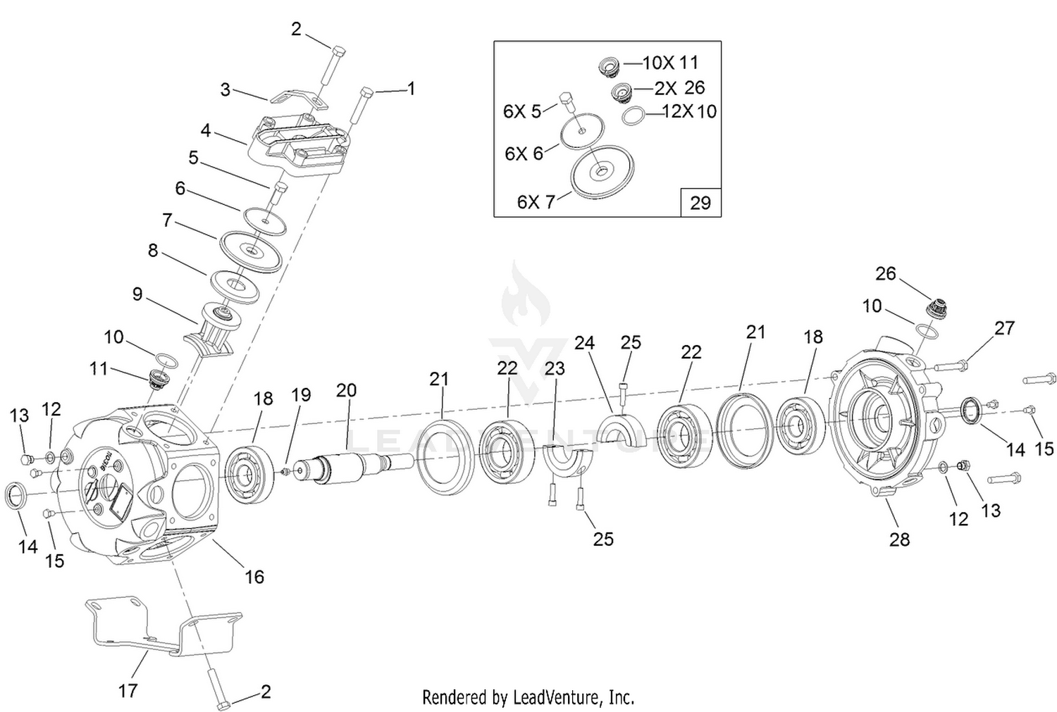 Pump Assembly No. 120-8630