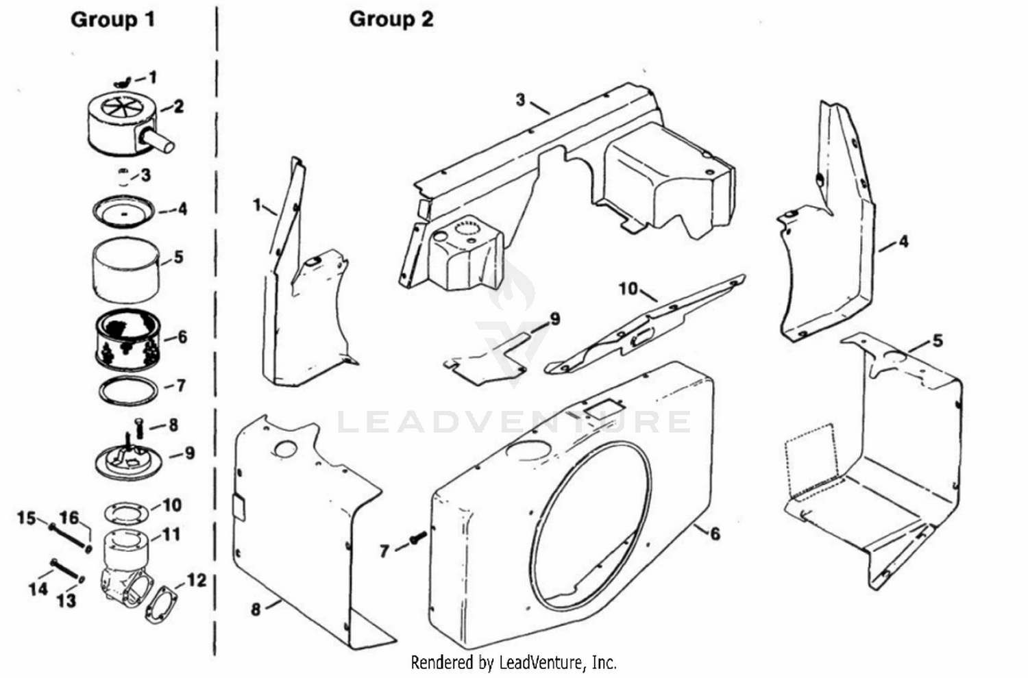 Breather  Vent-Engine Kohler Model No. Kt17qs Type No. 24324