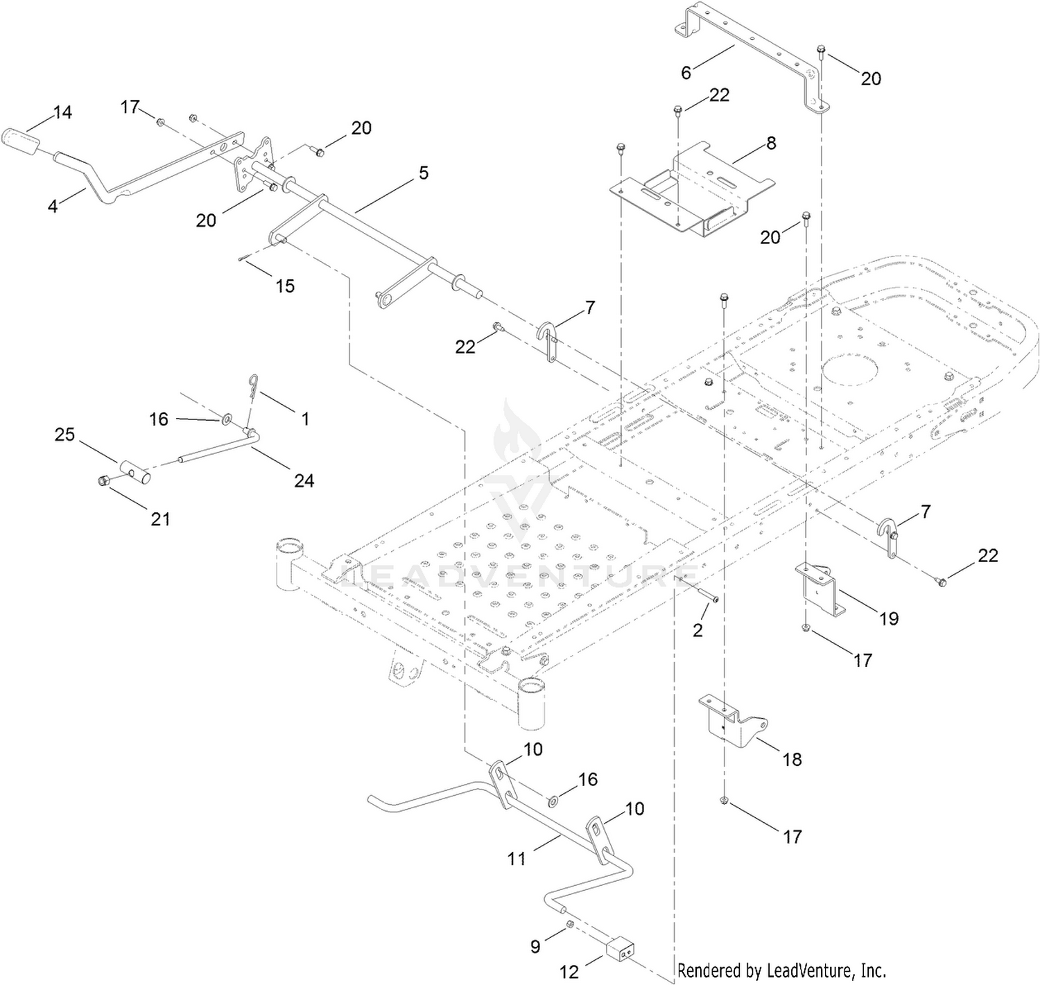 Deck Lift Assembly