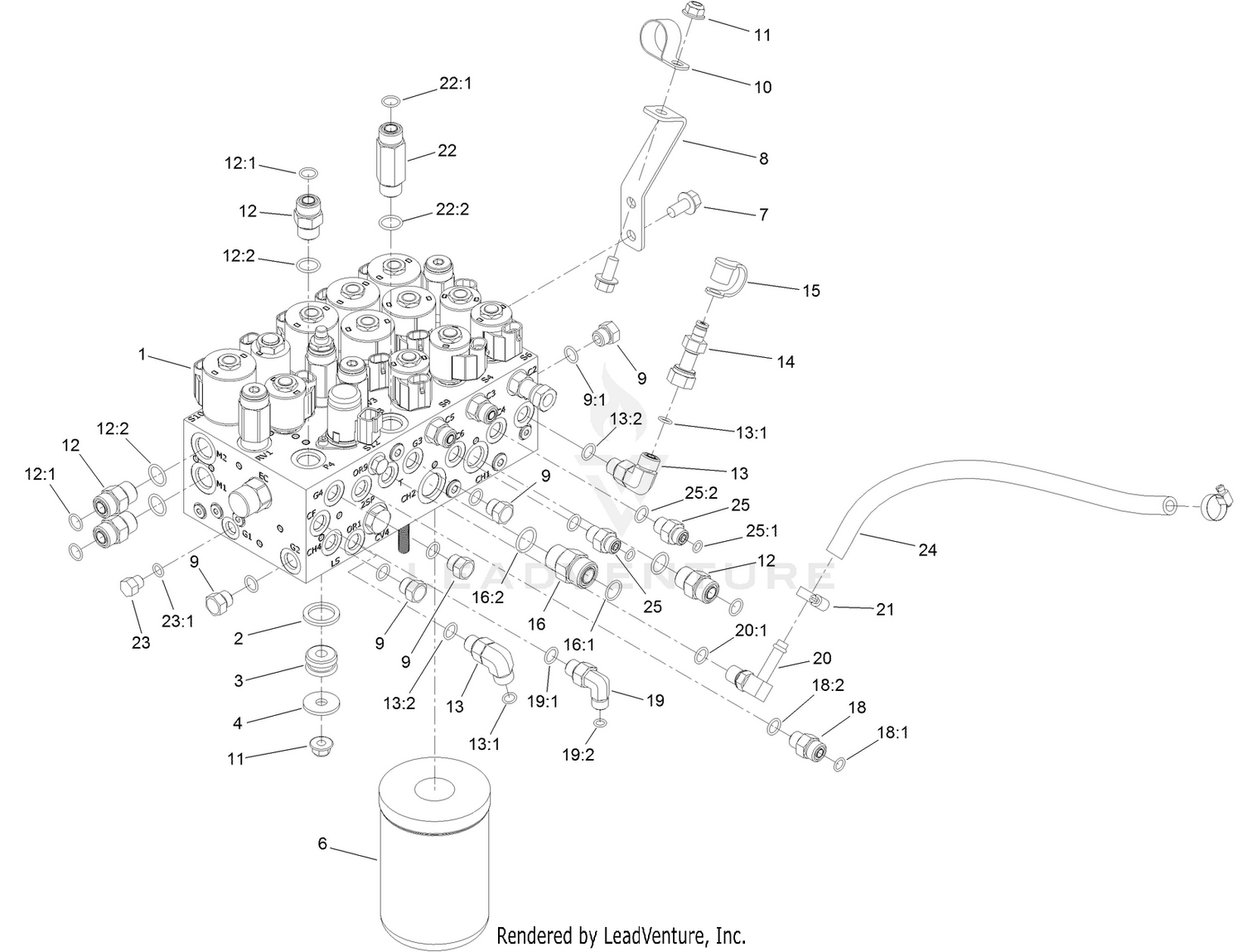 Combination Manifold Assembly