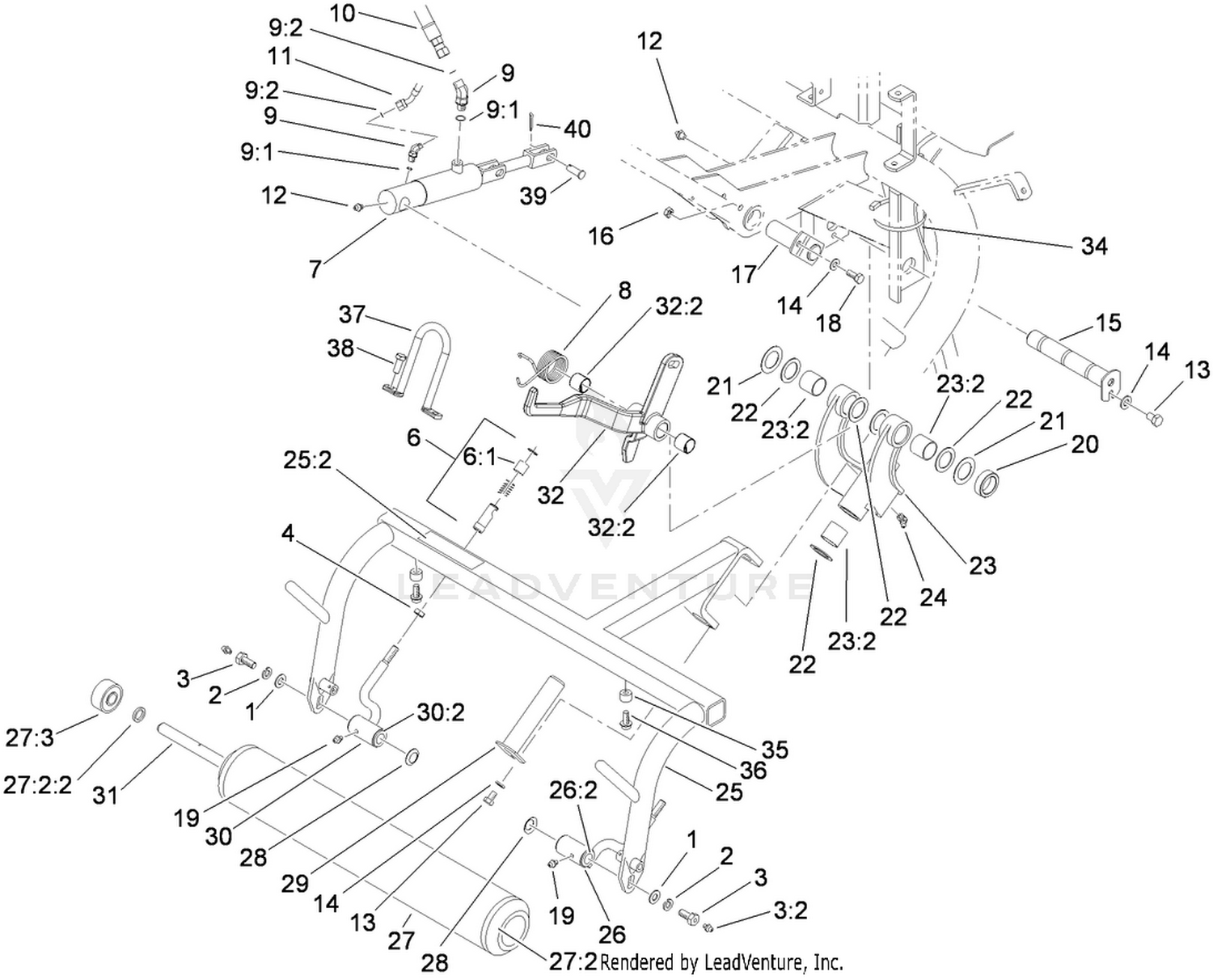 Center Pull Frame Assembly