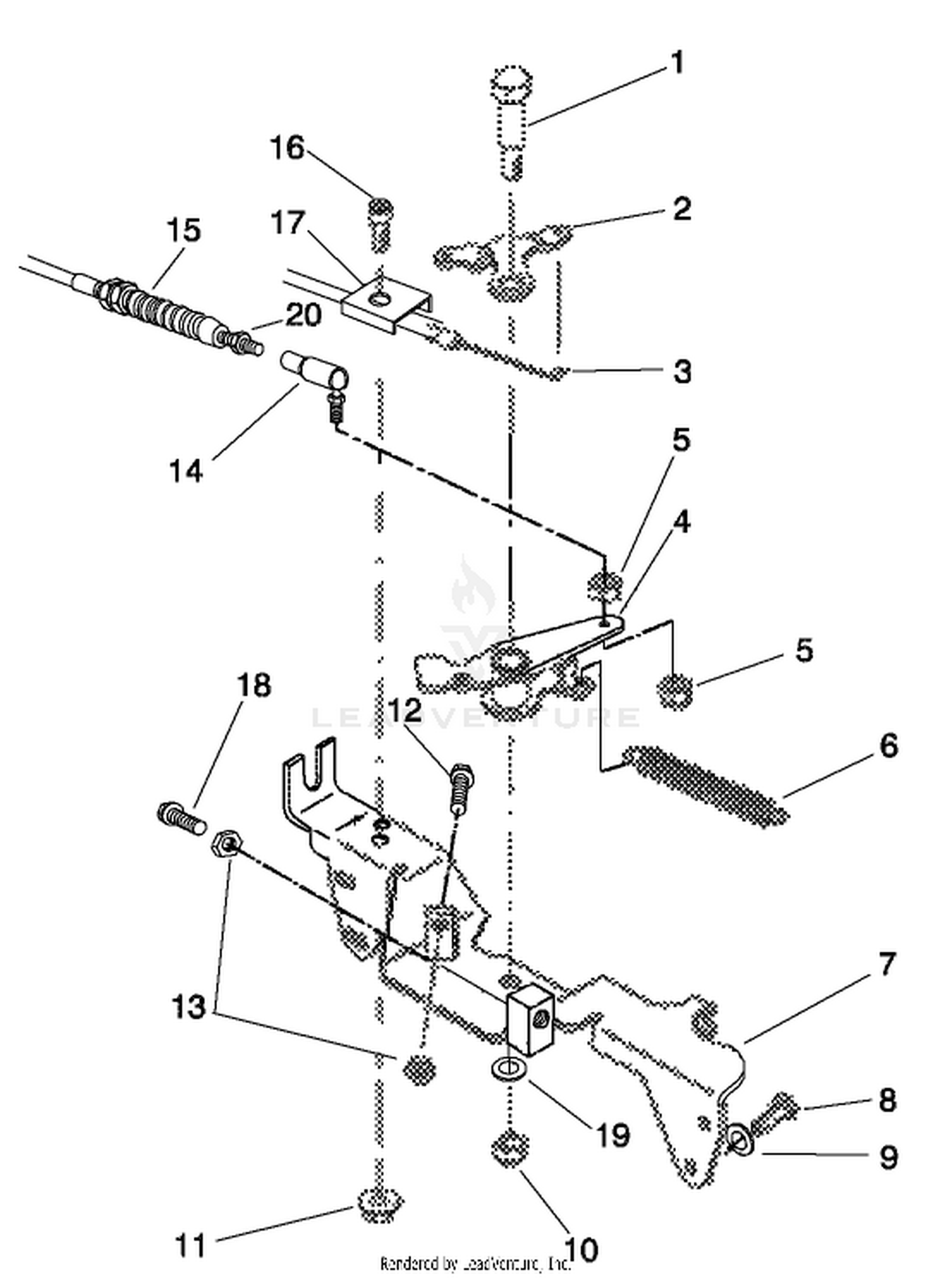 THROTTLE LINKAGE ASSEMBLY