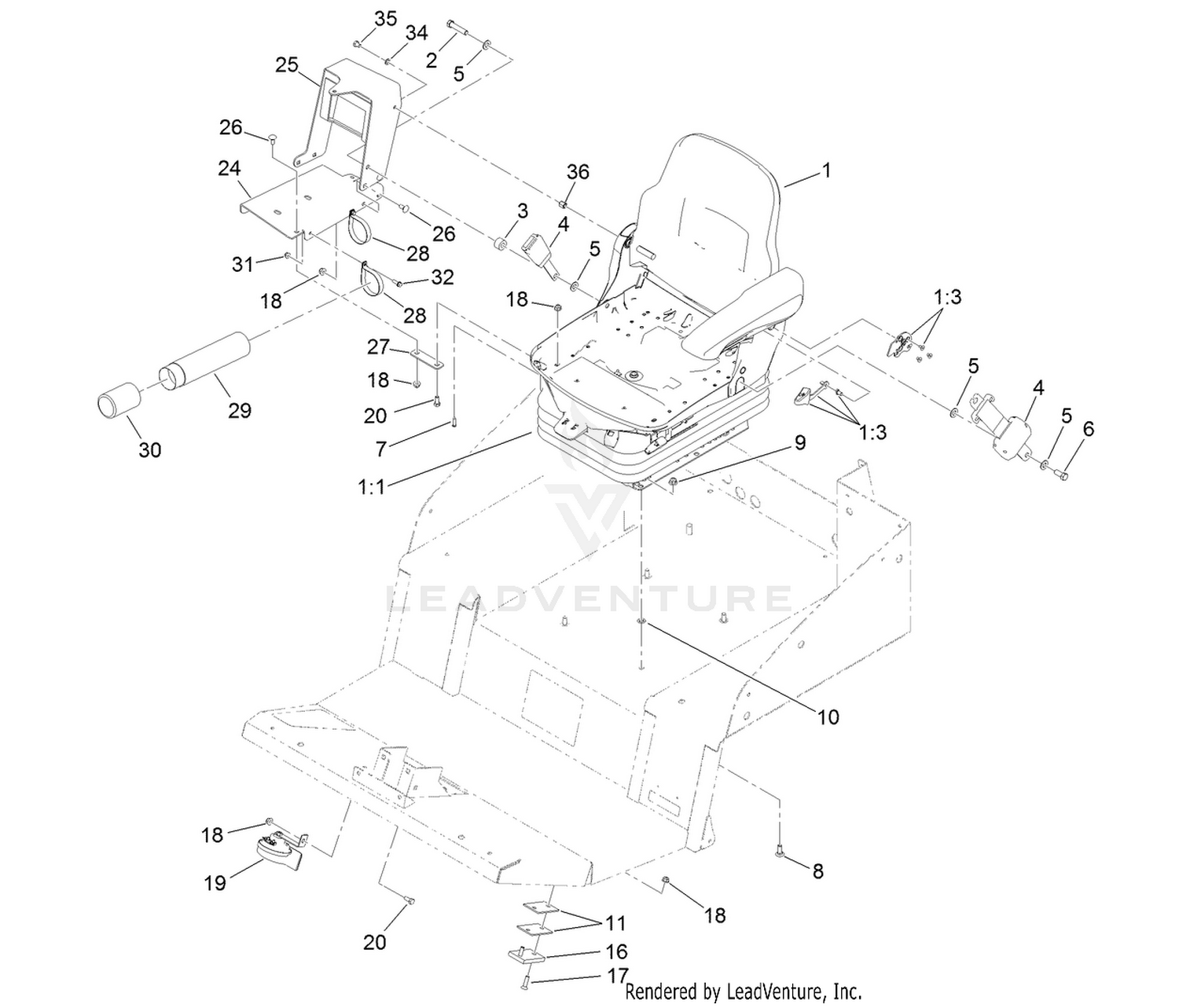 Seat Mount Assembly