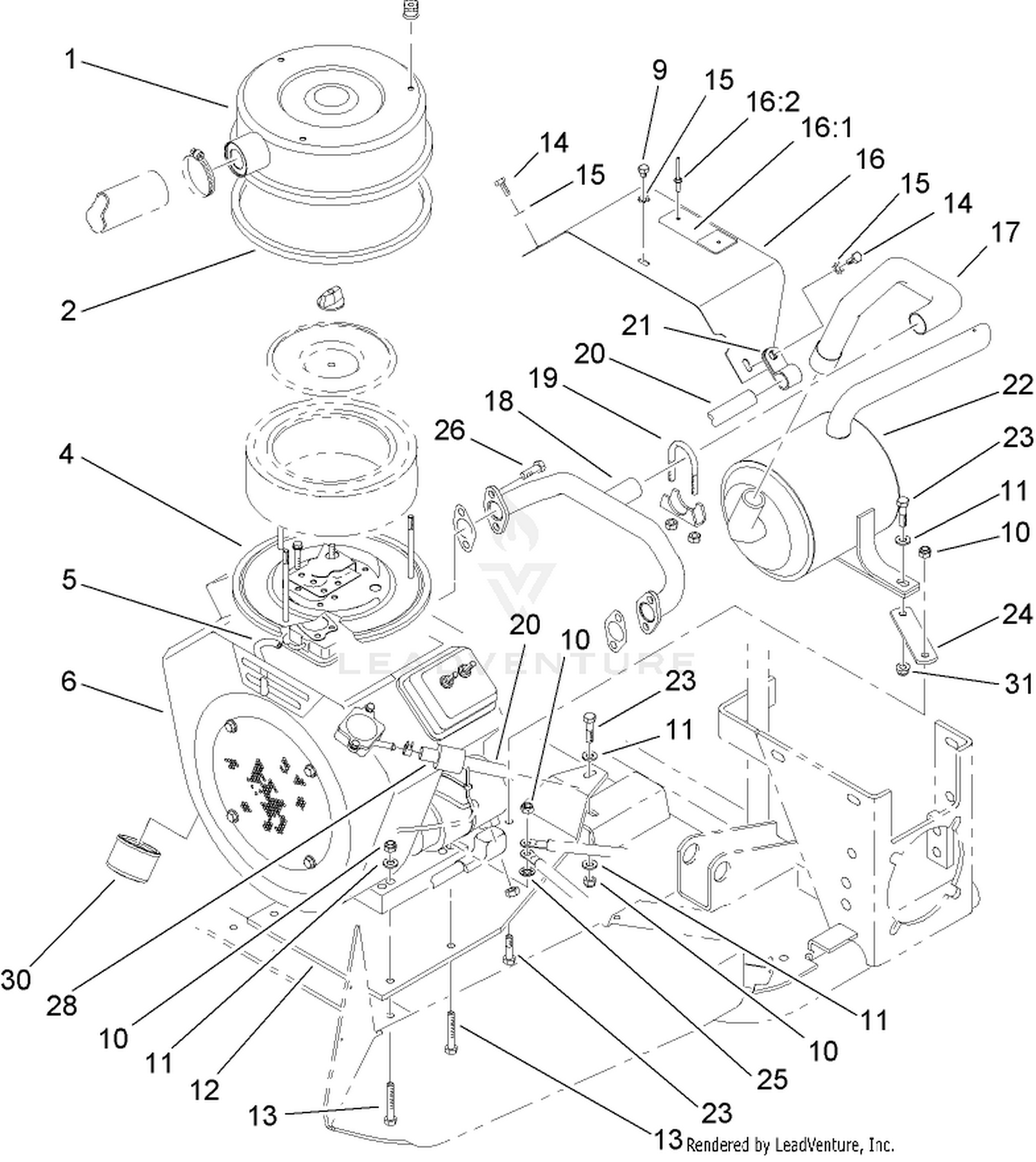 Engine Installation Assembly