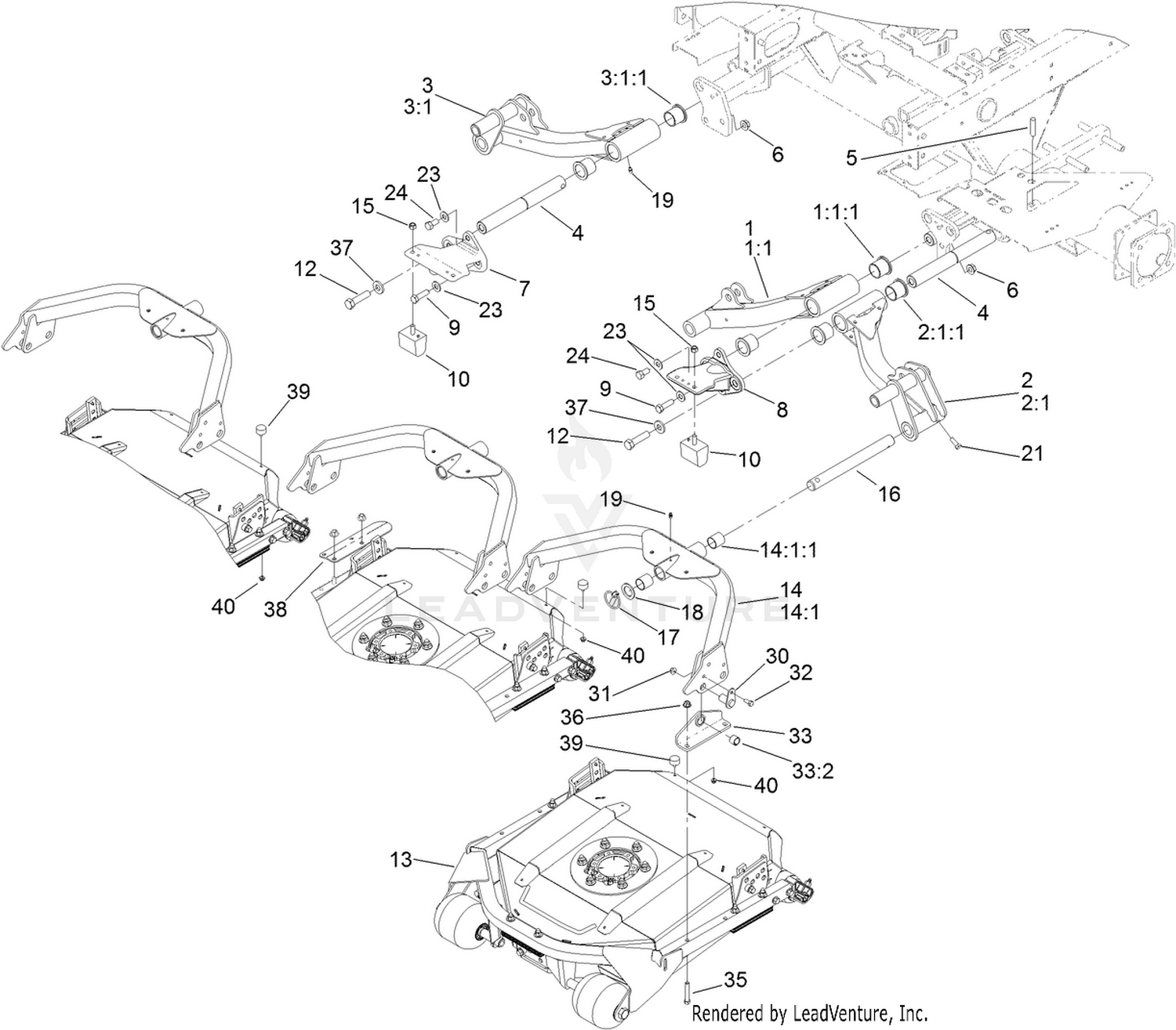 Front Lift Arm Assembly