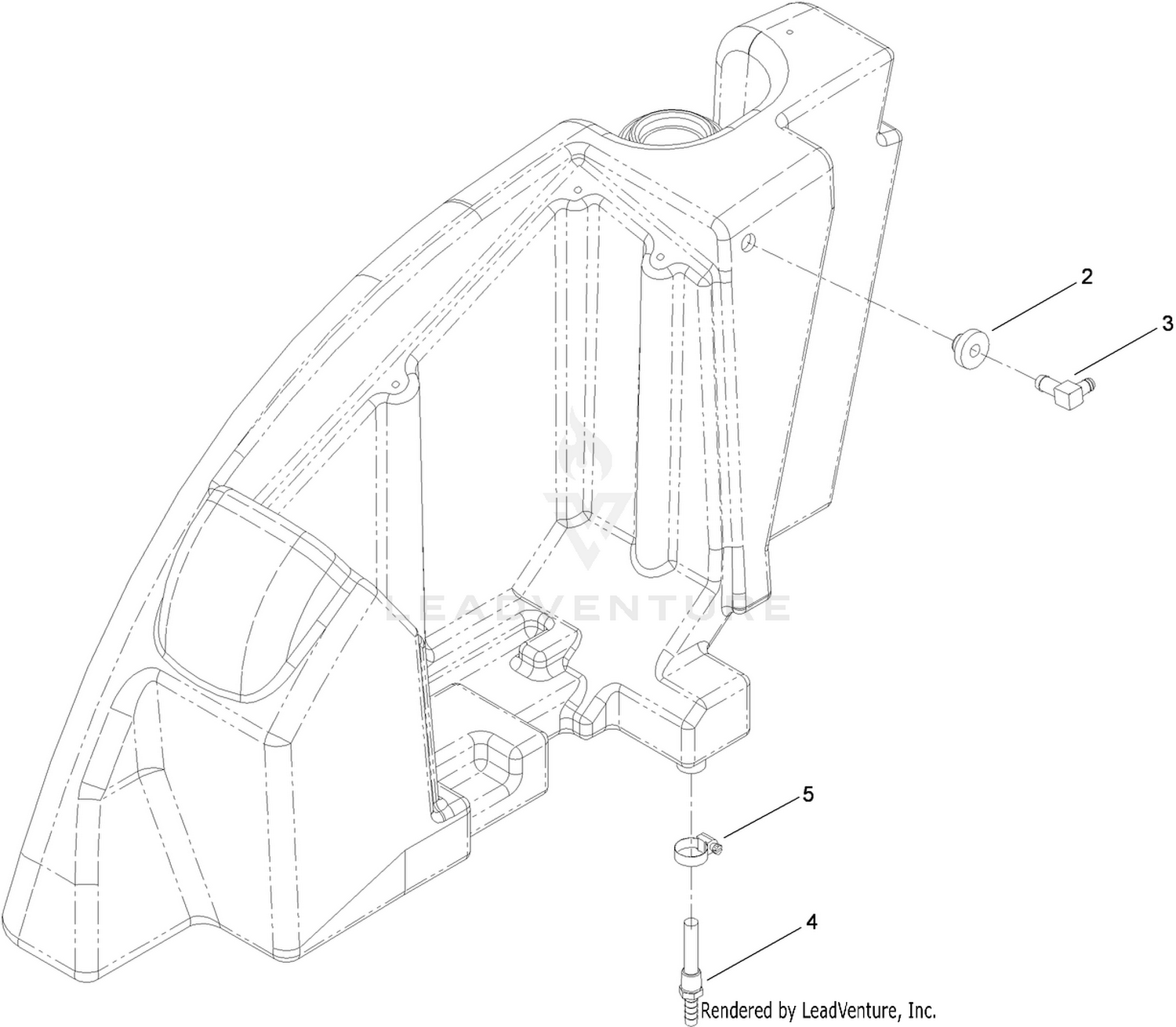 RH Fuel Tank Assembly No. 110-8236