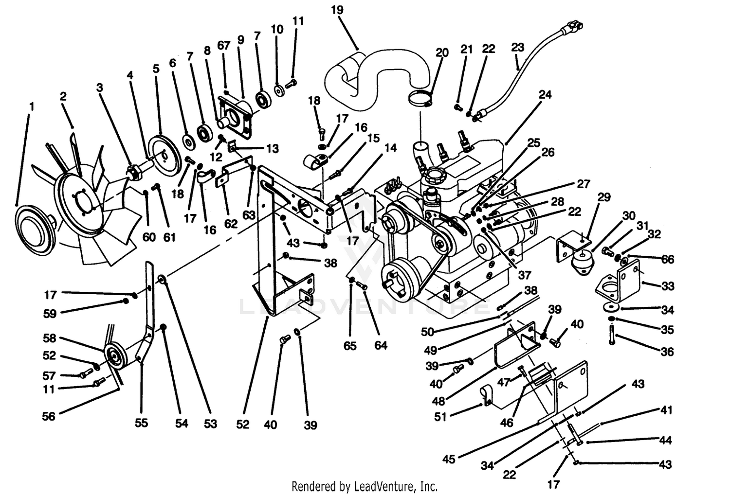 Engine Installation Assembly
