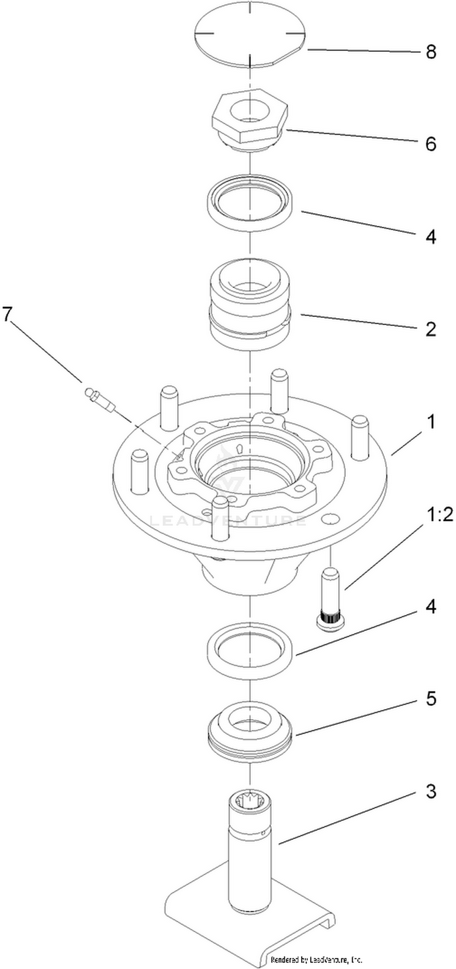 Spindle Assembly No. 115-3435