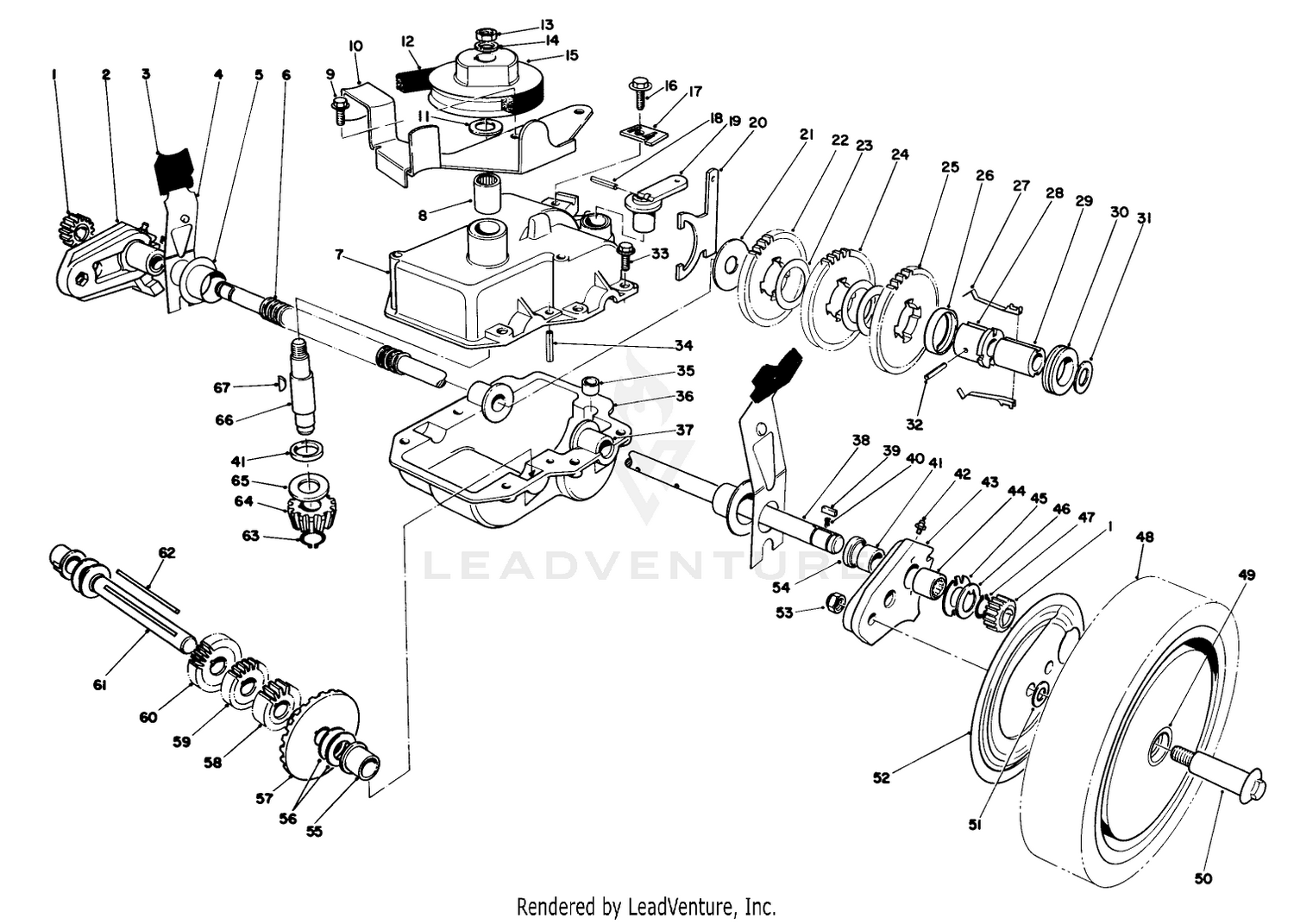 Gear Case Assembly