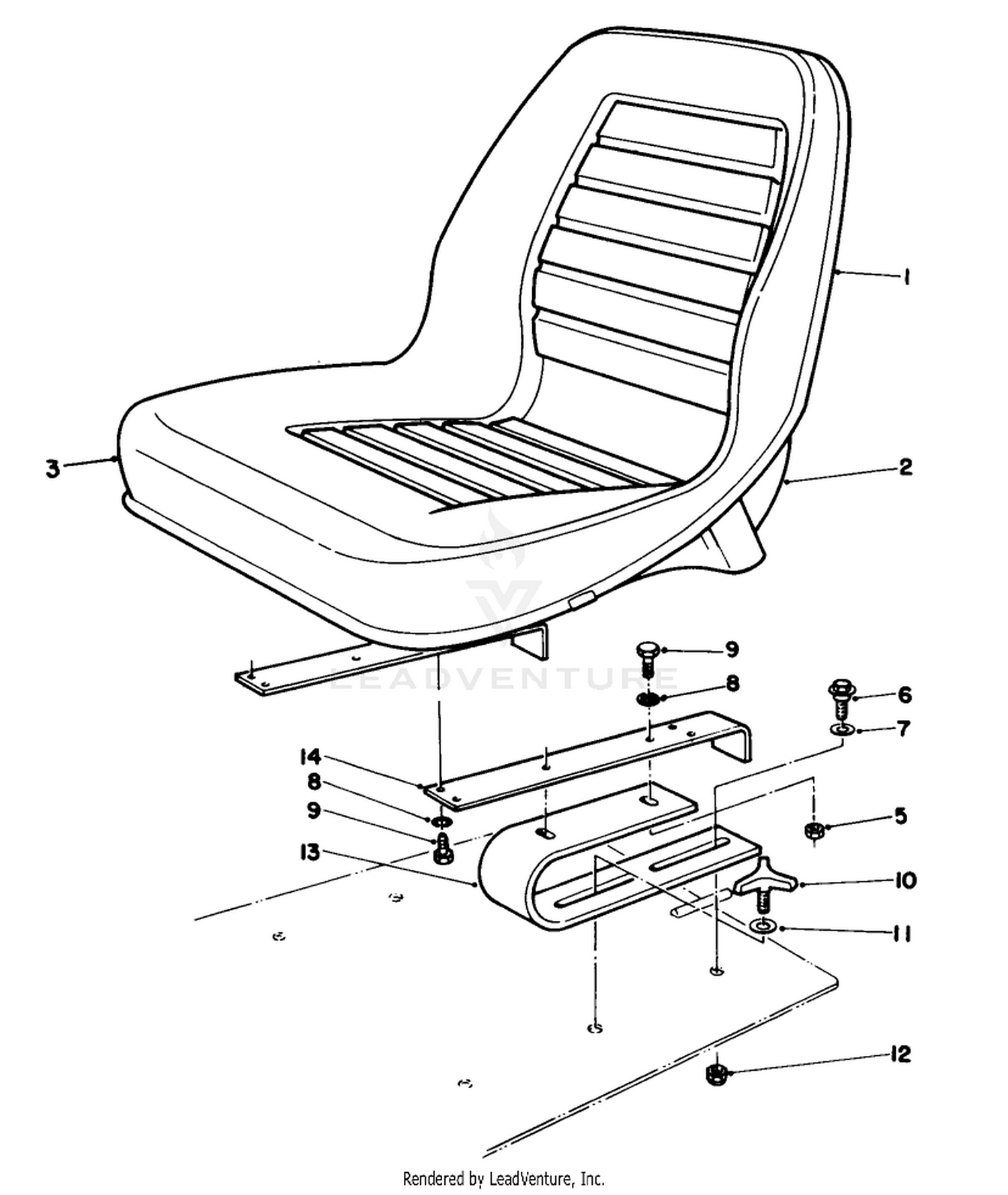 Standard Seat Kit Model No. 30769