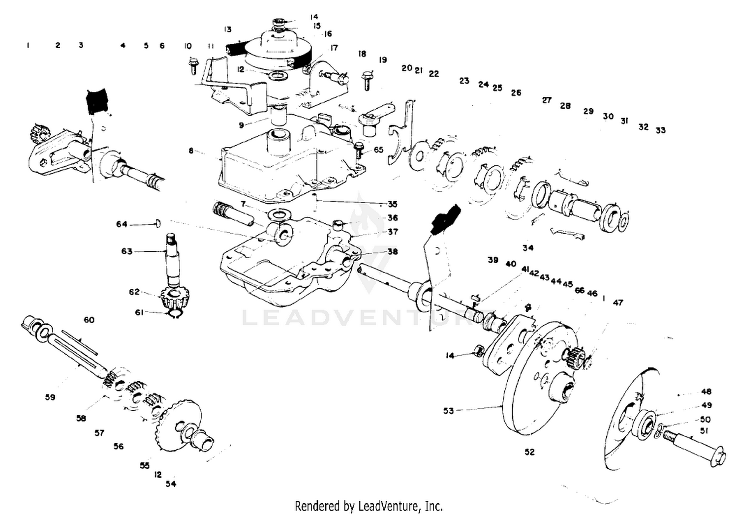 Gear Case Assembly