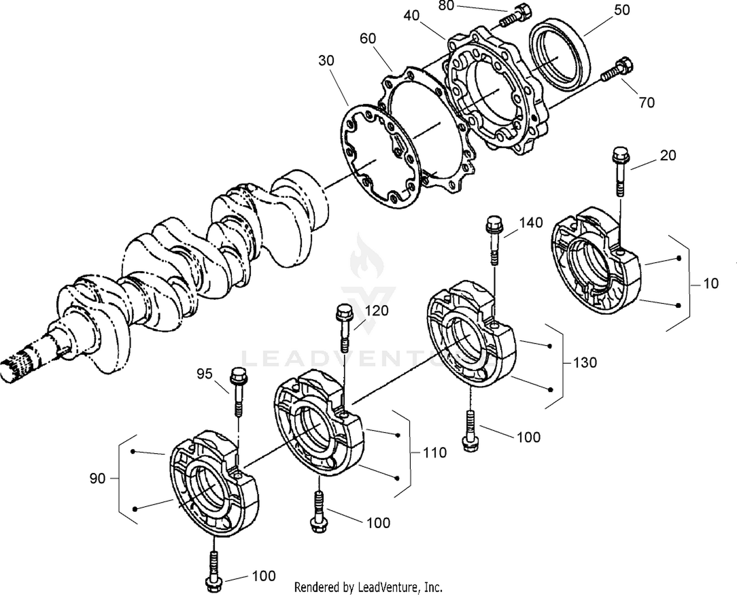Main Bearing Case Assembly