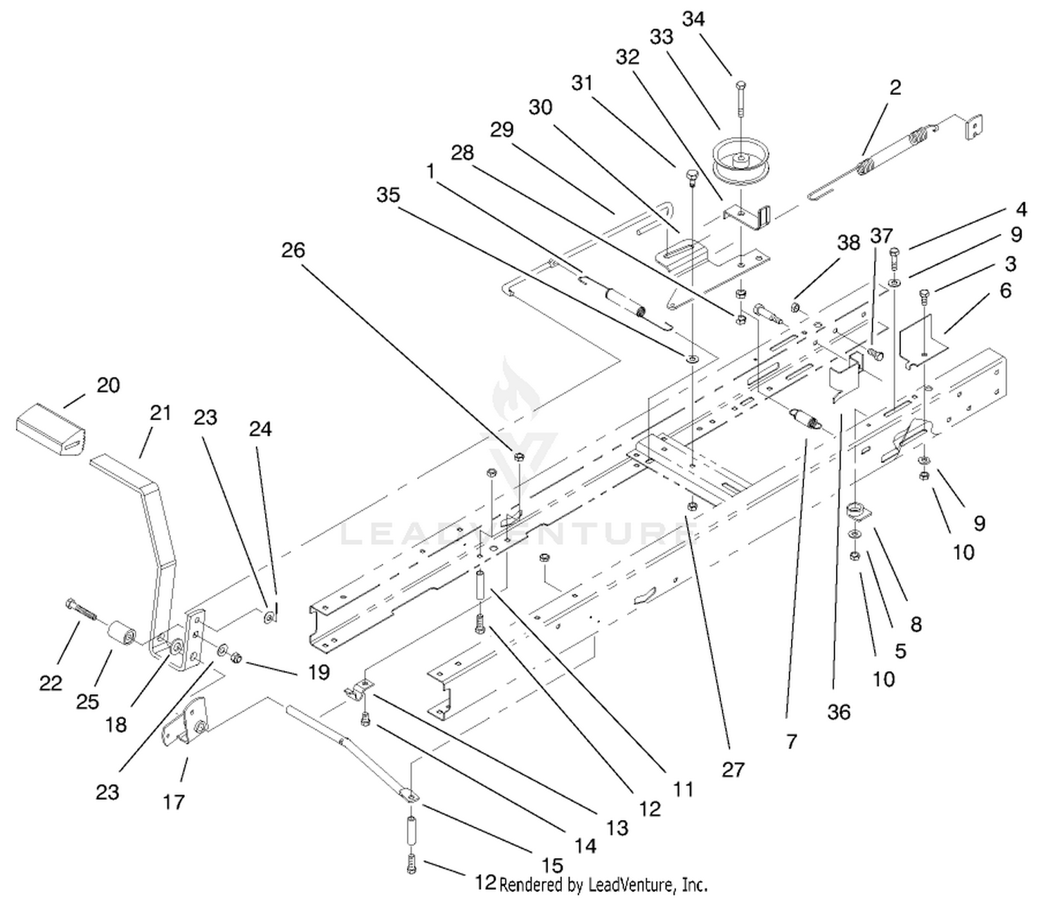 Traction Clutching Components Assembly