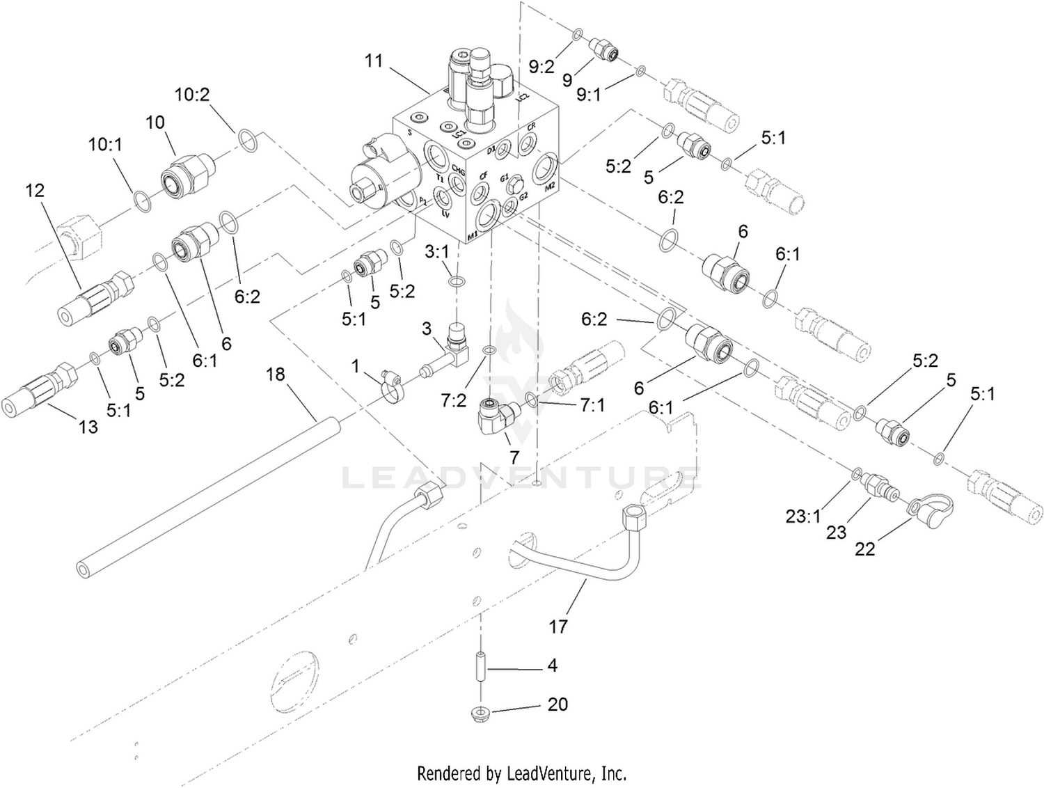 Manifold Block Installation Assembly