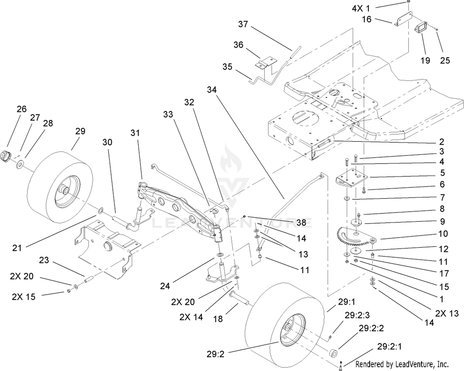 Steering Component Assembly