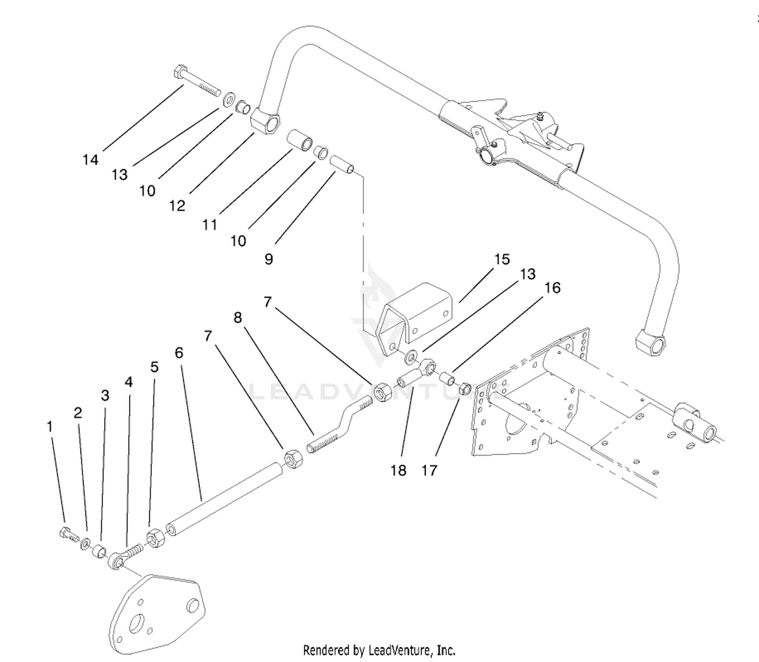 Center Suspension (floating Cutting Unit Model 02101)