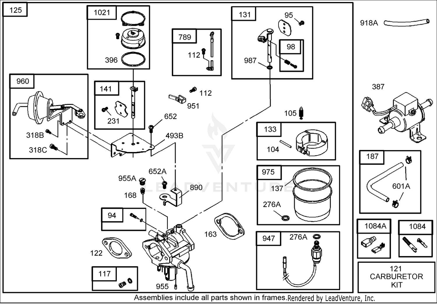 Assembly diagram