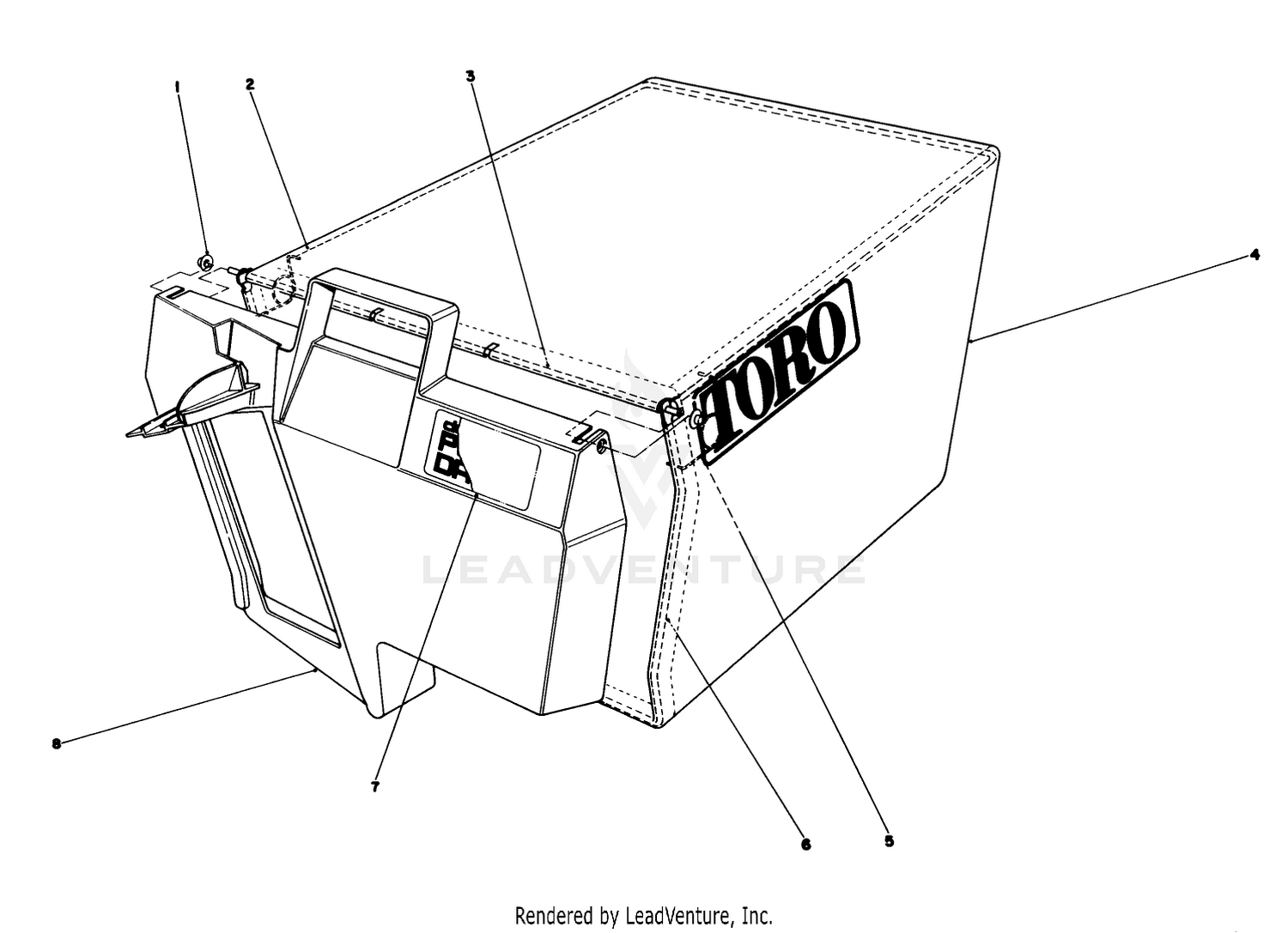 Grass Bag Assembly No. 11-0189