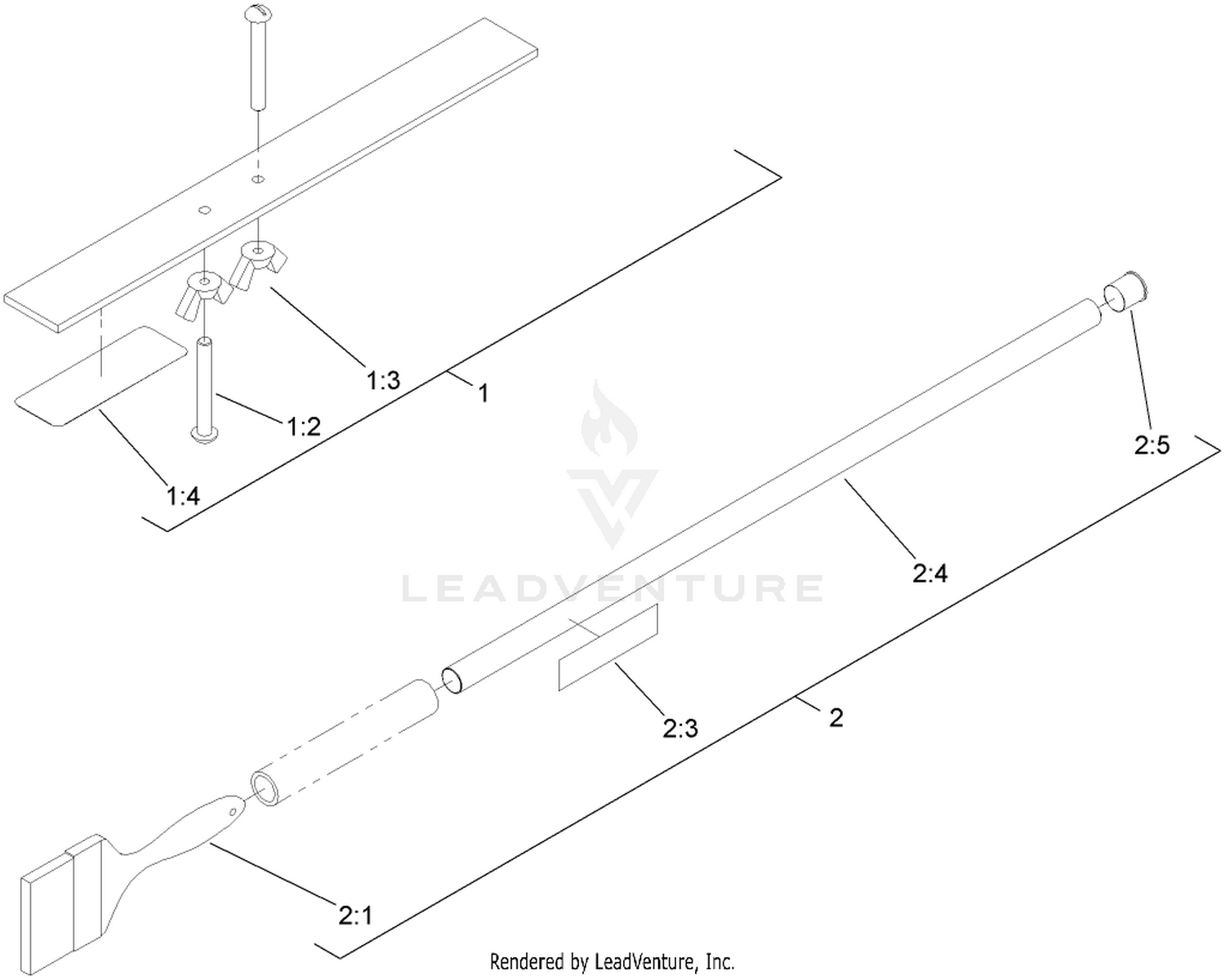 Gauge Bar and Backlapping Brush Assemblies