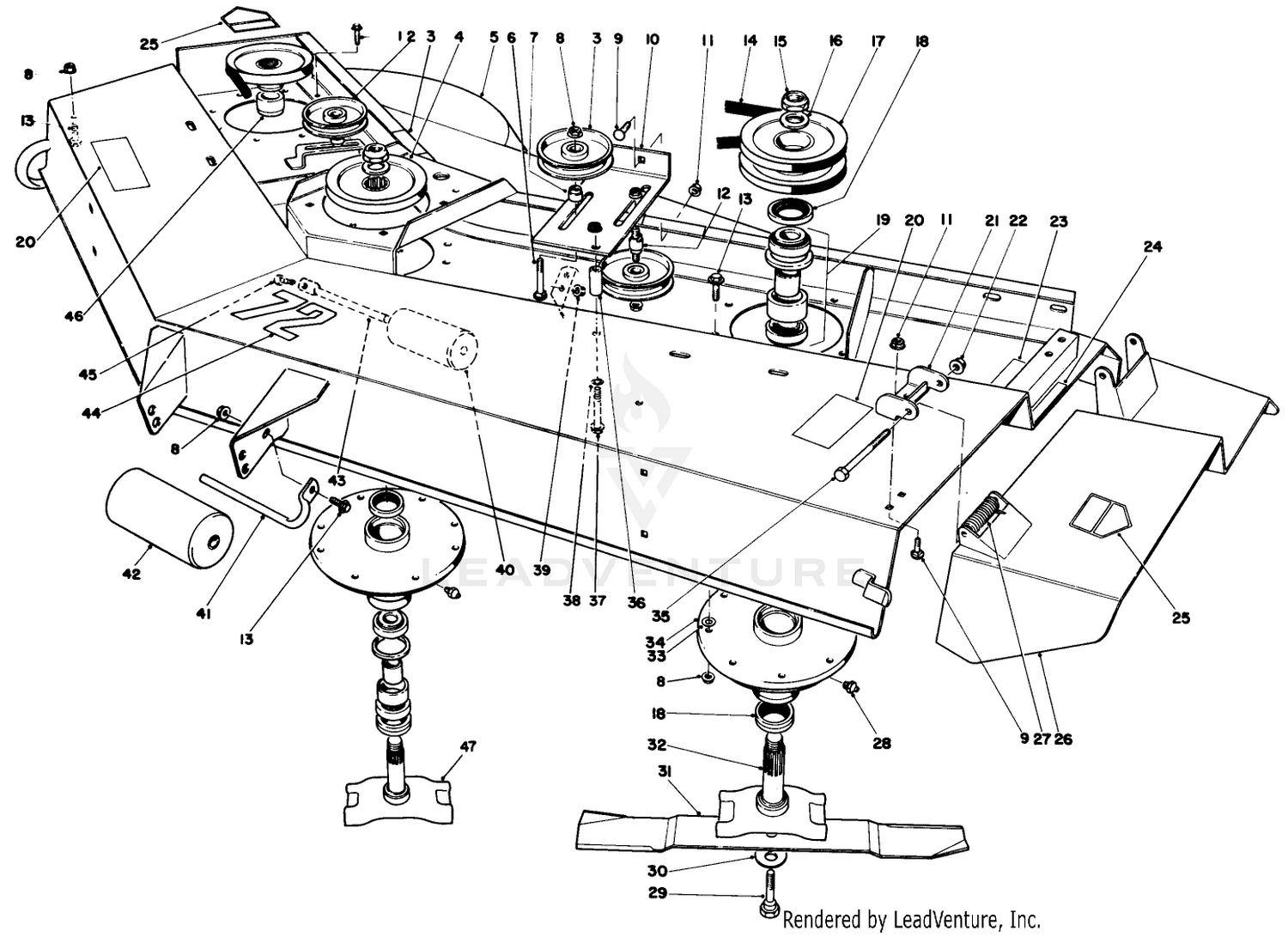 Cutting Unit Model No. 30722