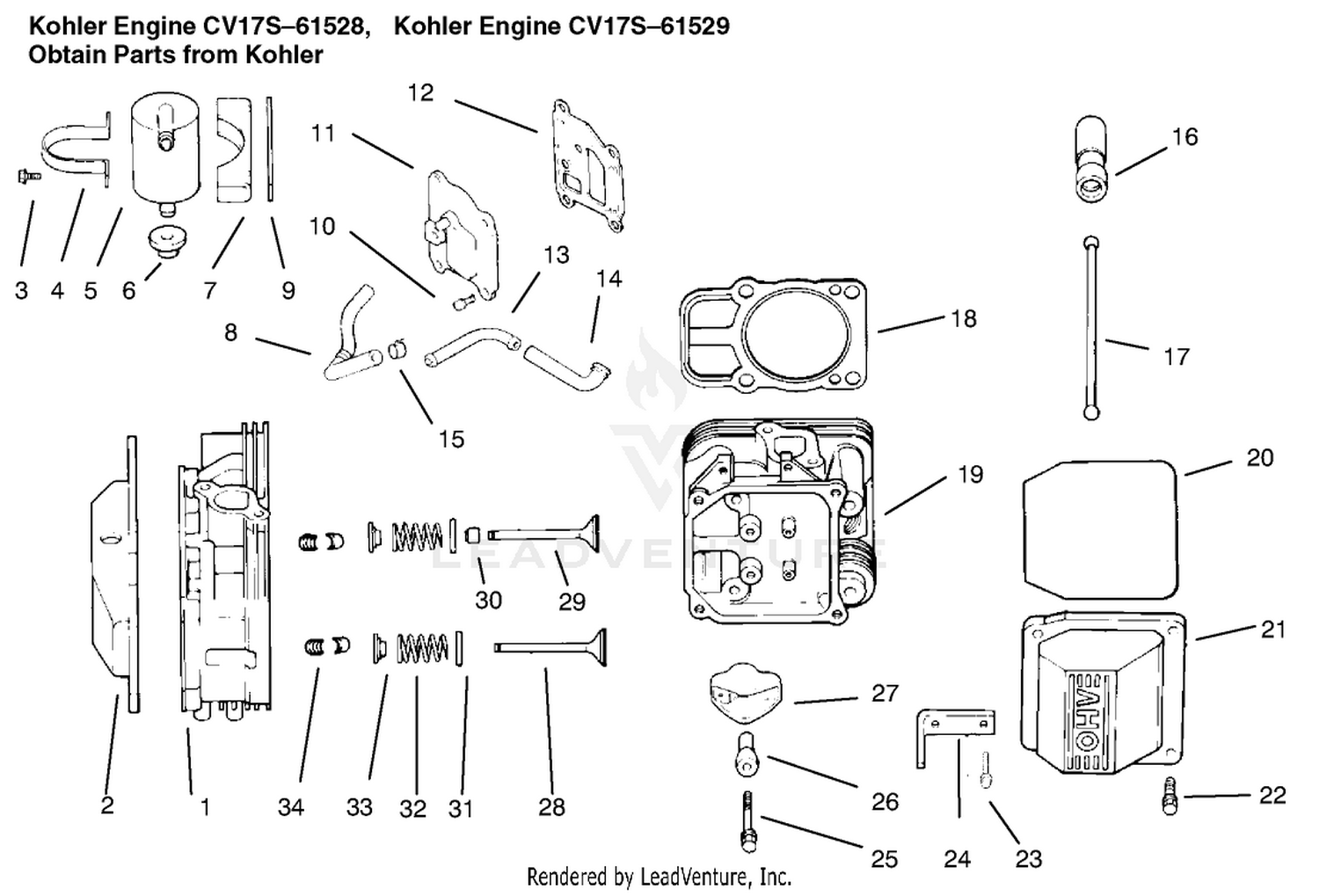 Head / Valve / Breather