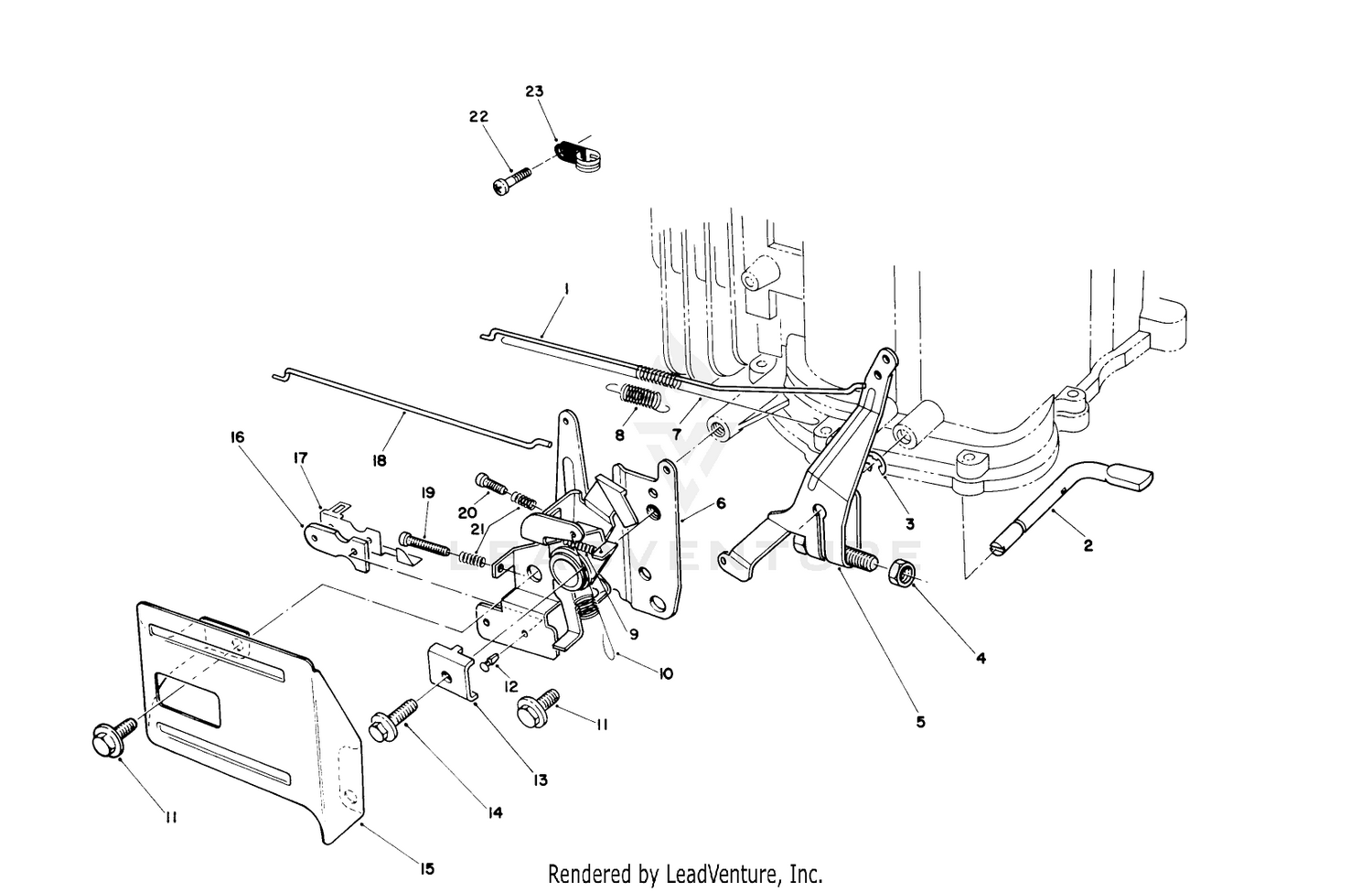 Governor Assembly (engine No. Vmk9)