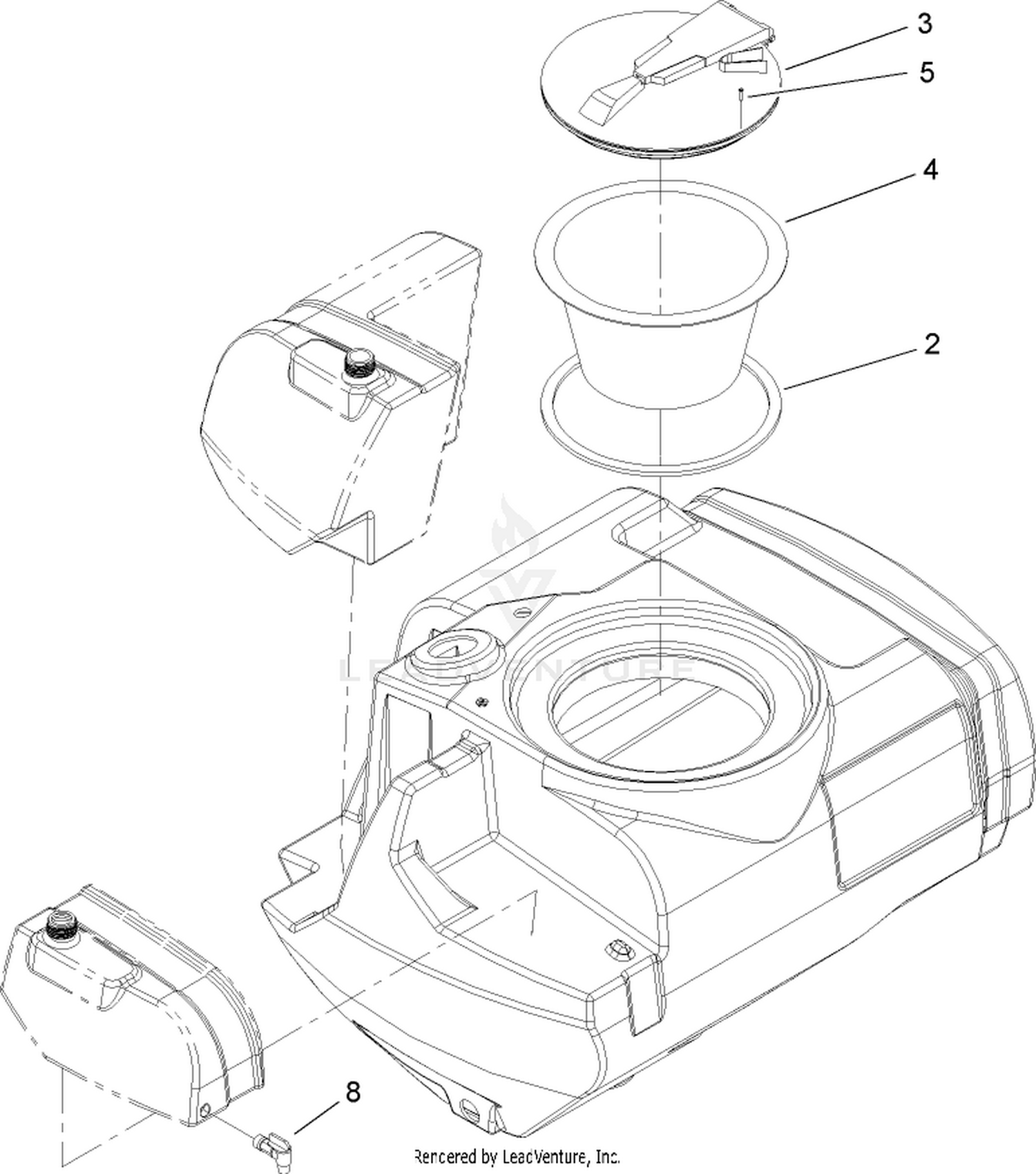 Main Tank Assembly