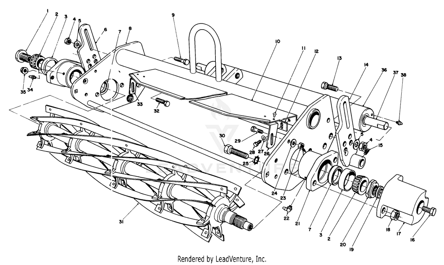 Cutting Unit (s.p.a.) Model No. 04448