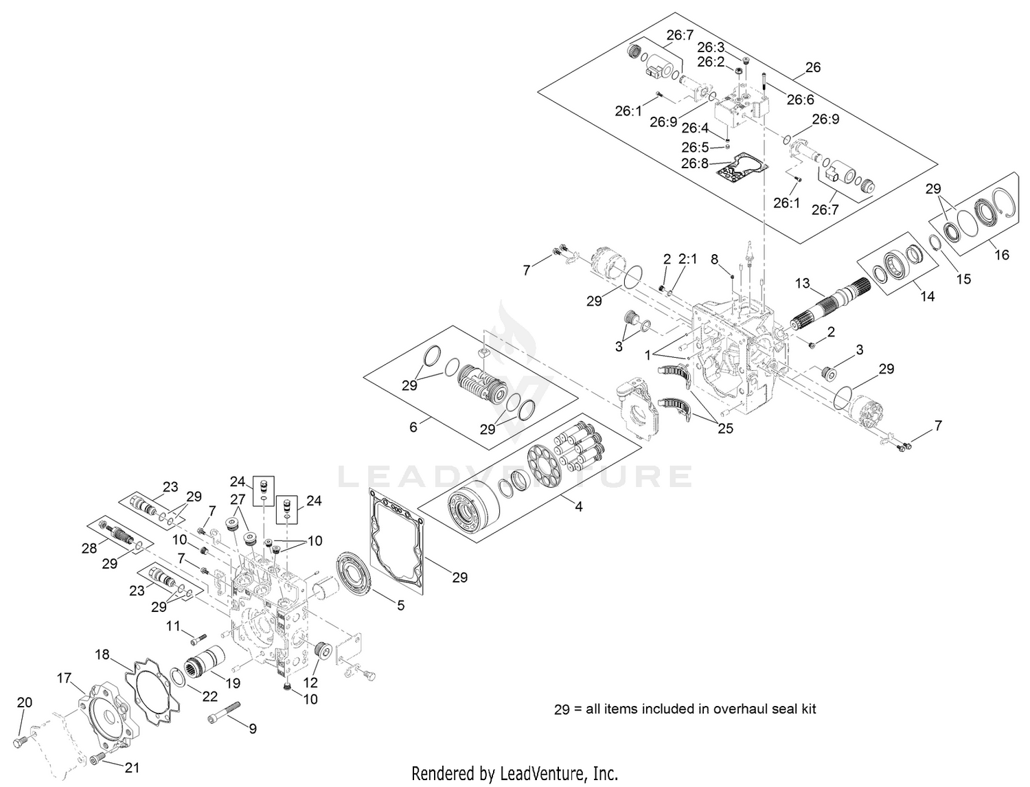 Piston Pump Assembly No. 130-9150