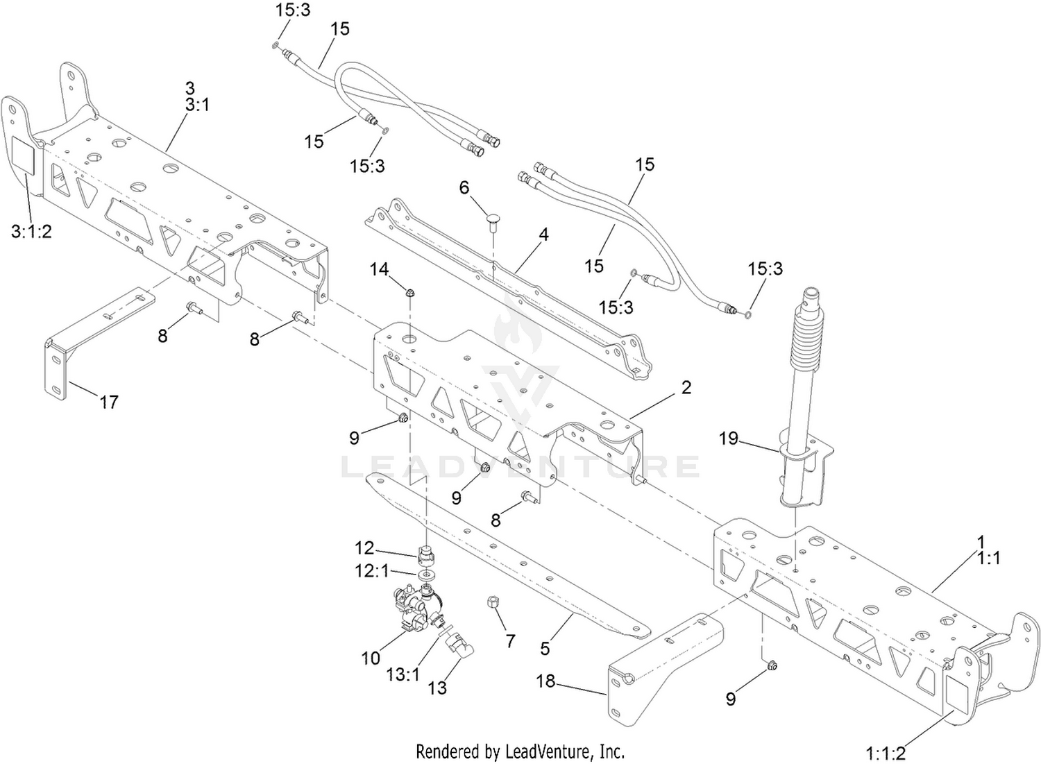 Center Boom Assembly