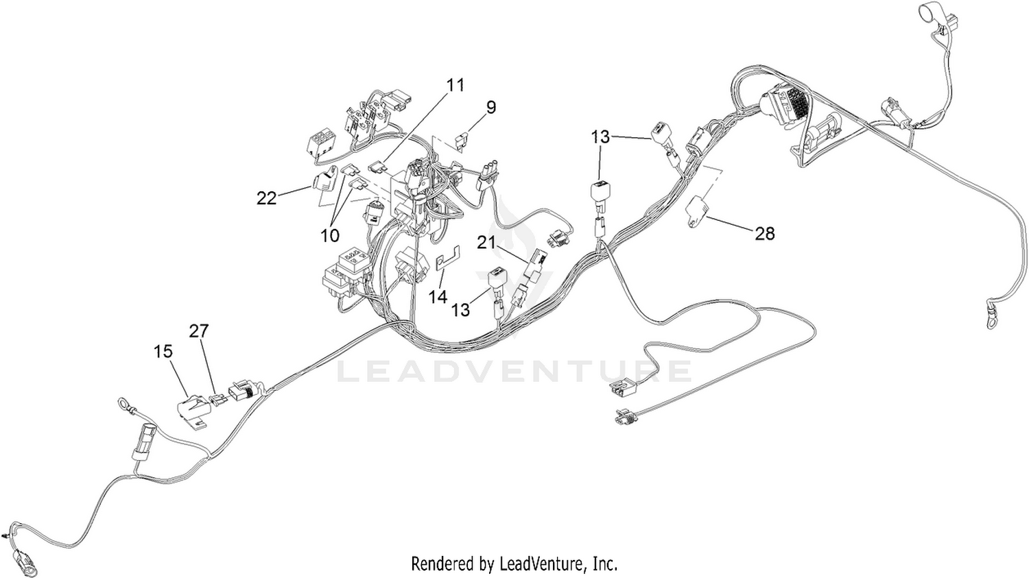 Wire Harness Assembly No. 122-1524