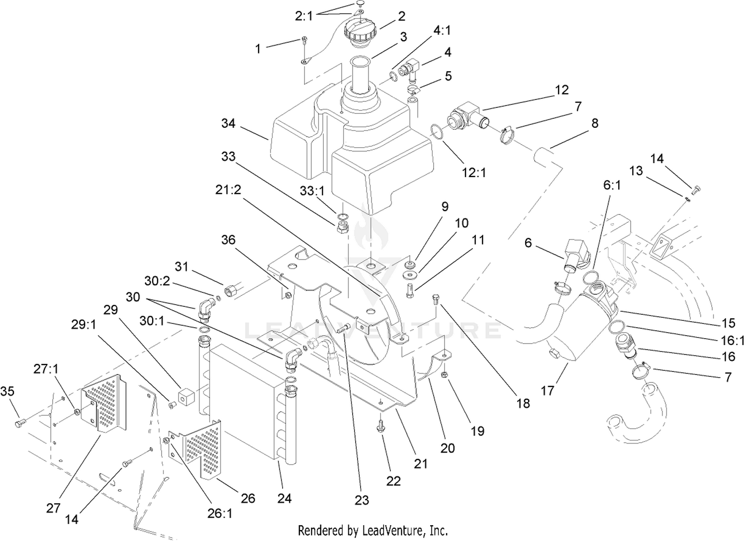 Hydraulic Reservoir Assembly