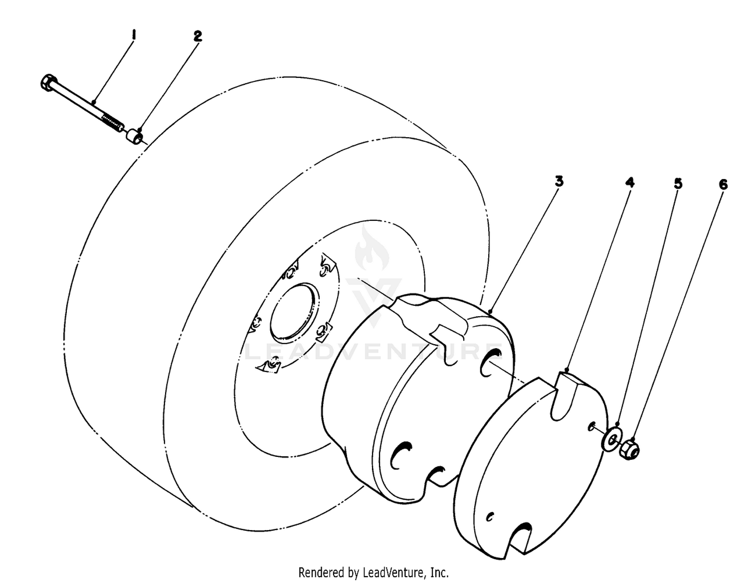 Wheel Weight Kit (kit No. 1: 37-4400) (kit No. 2: 37-4500) (optional)
