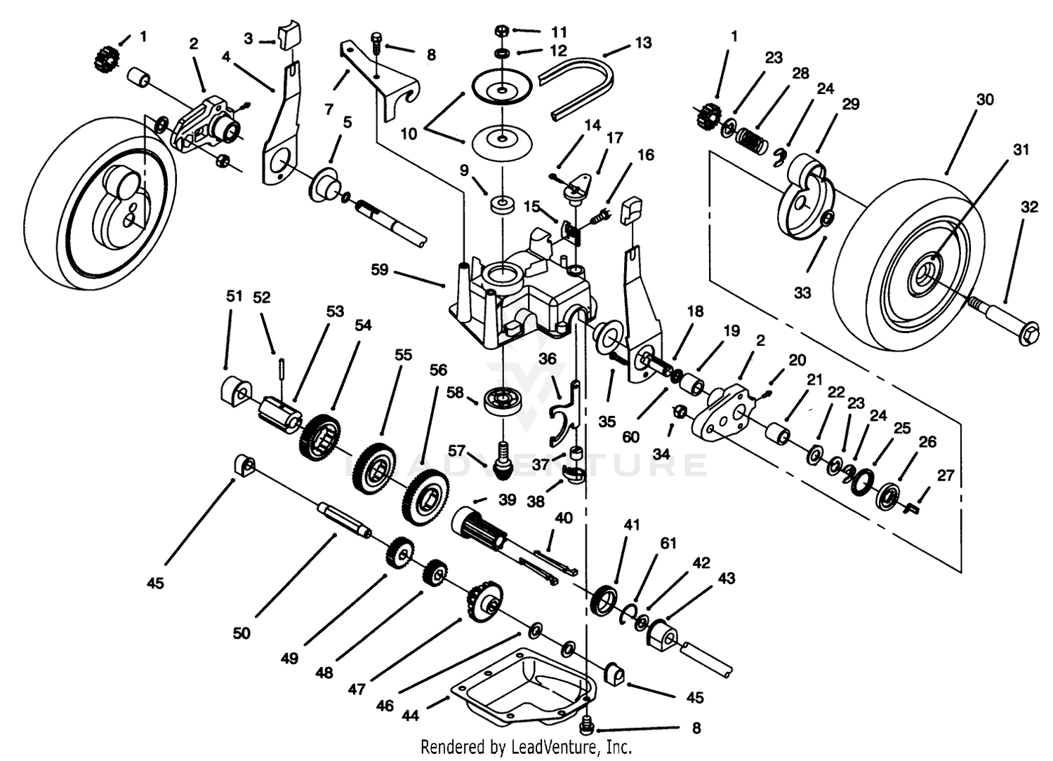 Gear Case Assembly