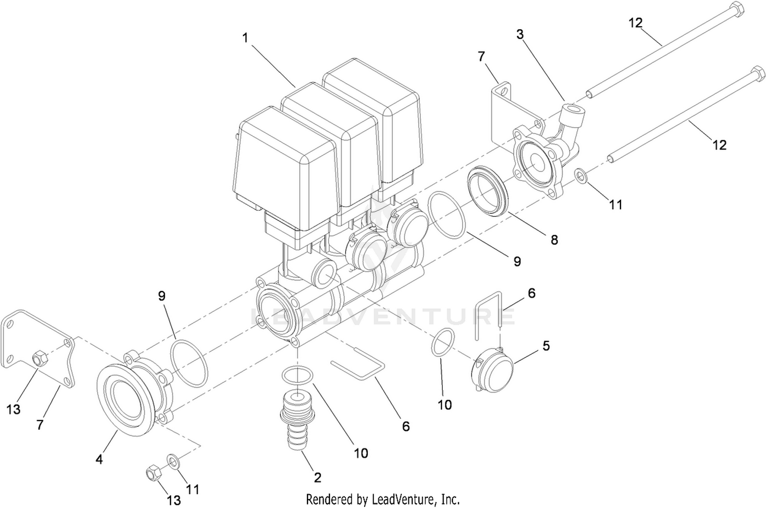 Boom Manifold Valve Assembly