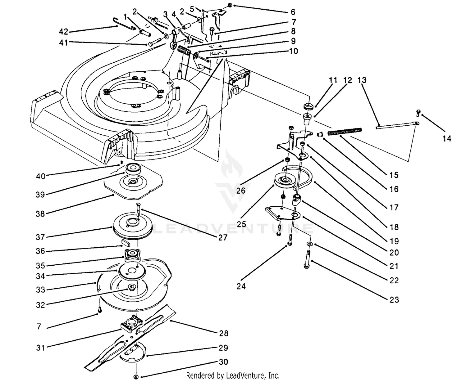 Blade  Brake Assembly