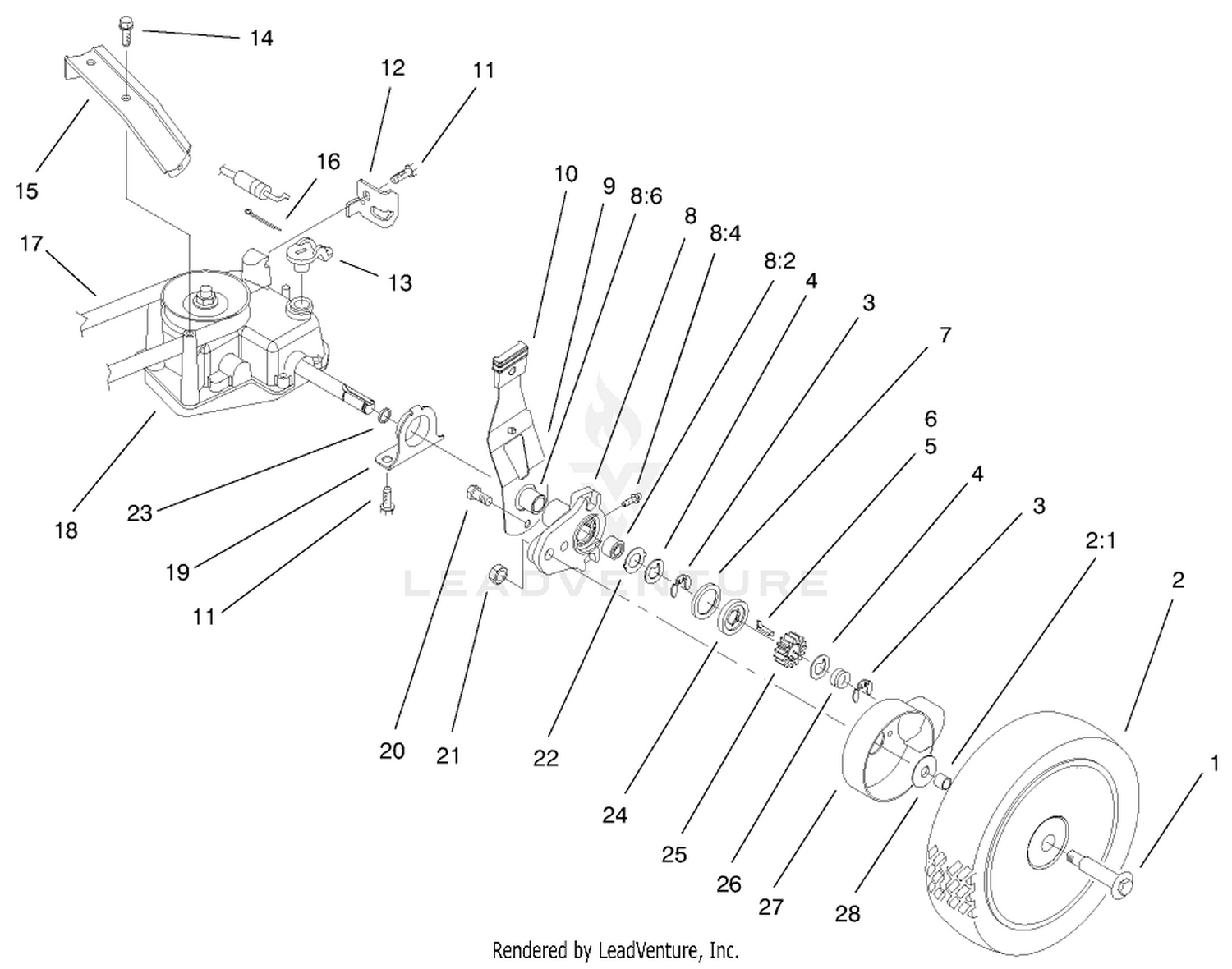 Rear Axle Assembly