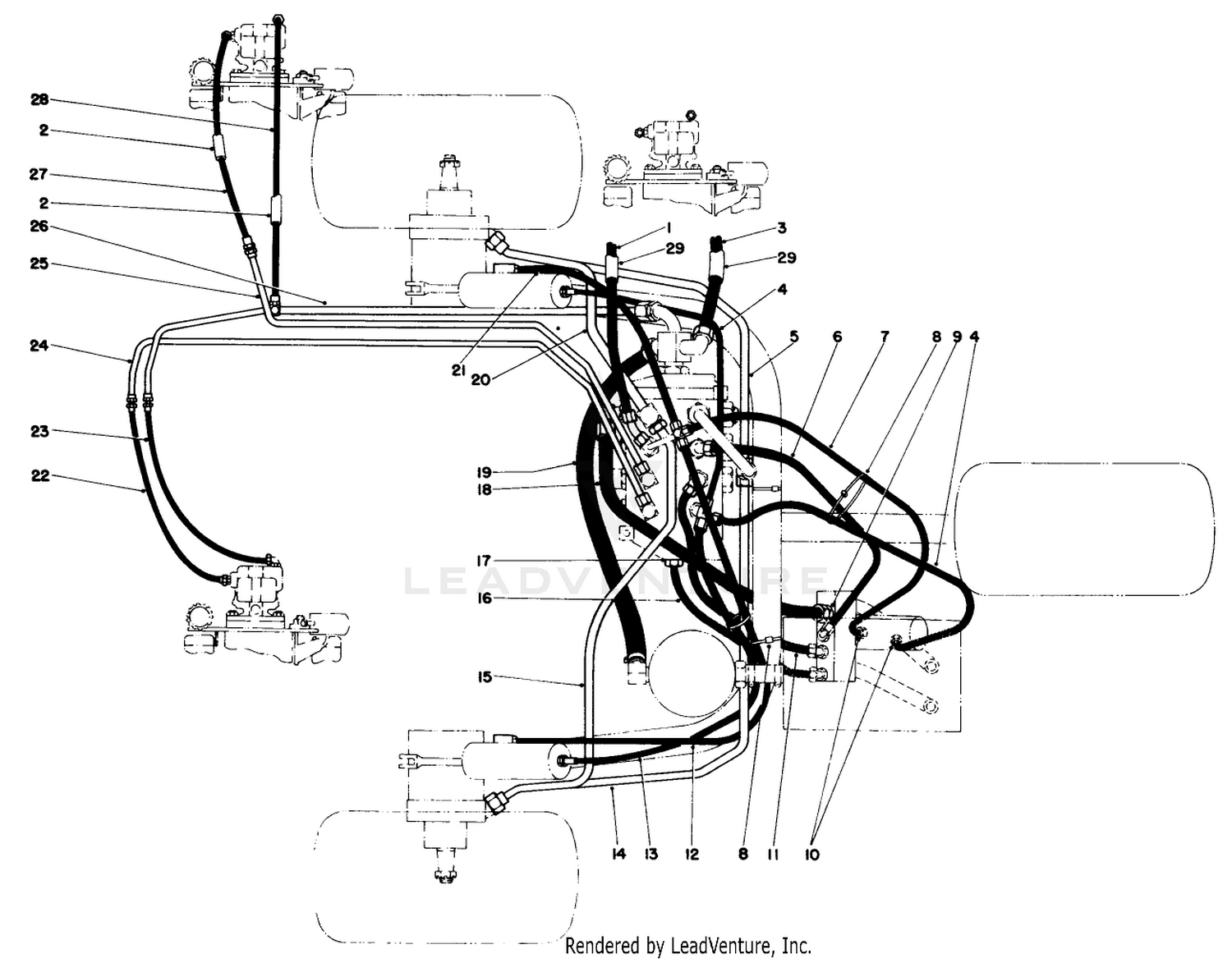 Hydraulic Systems Diagram