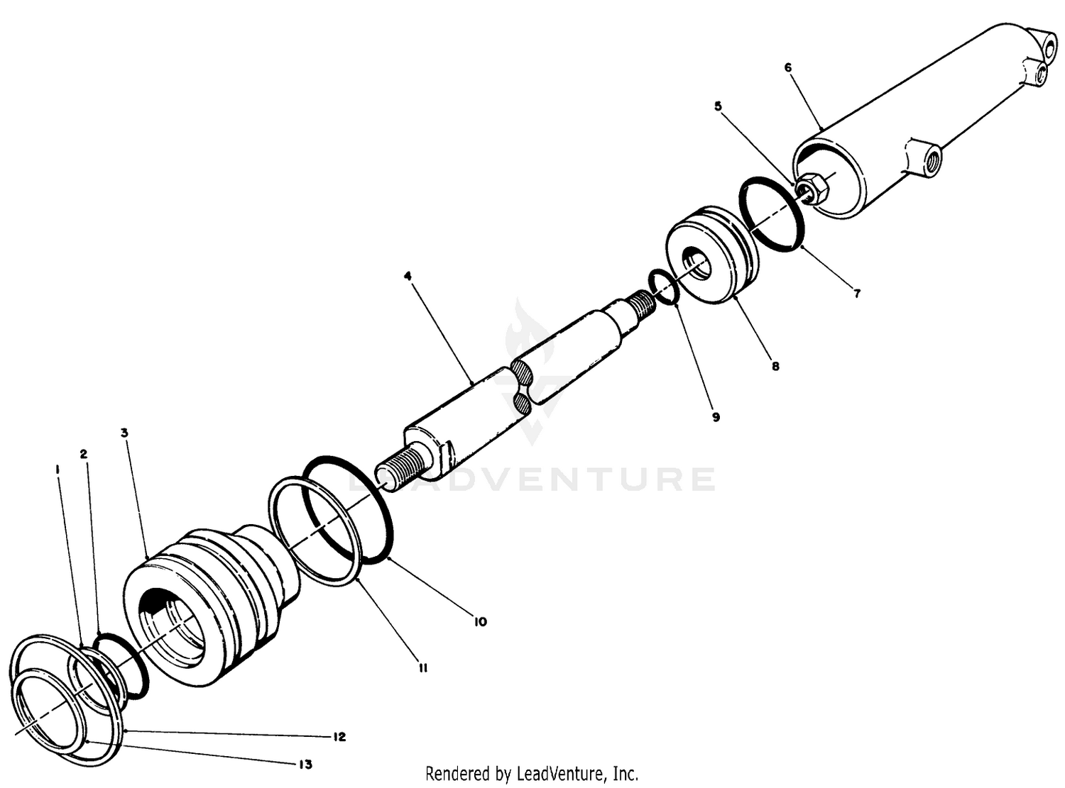 Hydraulic Cylinder No. 61-0090