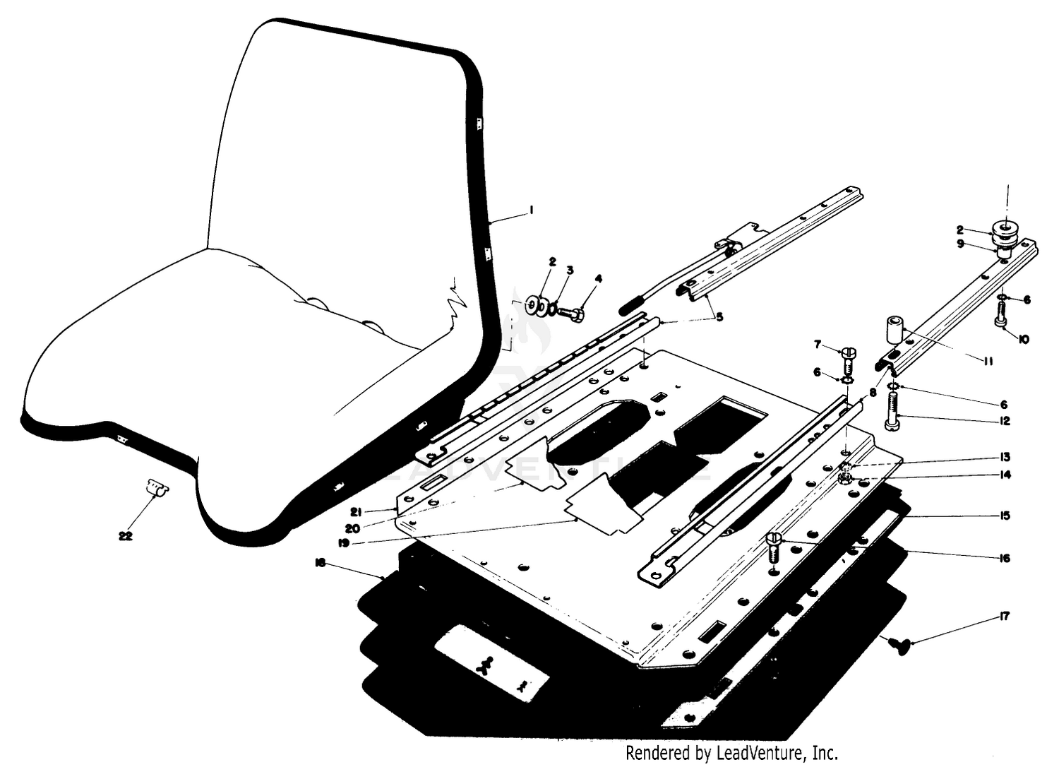 Deluxe Seat Kit Model No. 30786